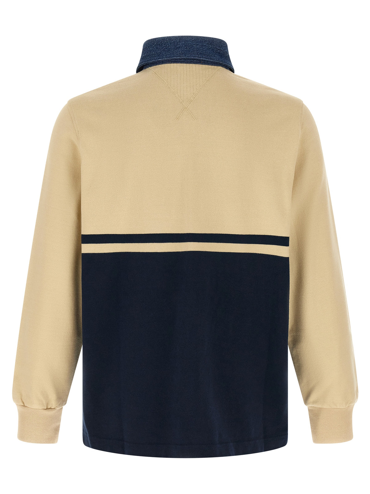 J.W.Anderson Men Contrast Collar Polo Shirt J.W. ANDERSON