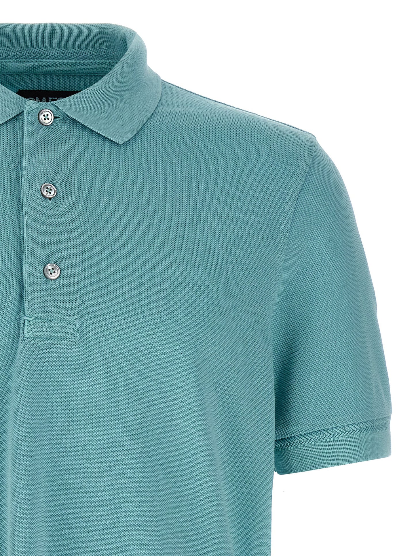 Tom Ford Men Piqué Polo Shirt TOM FORD