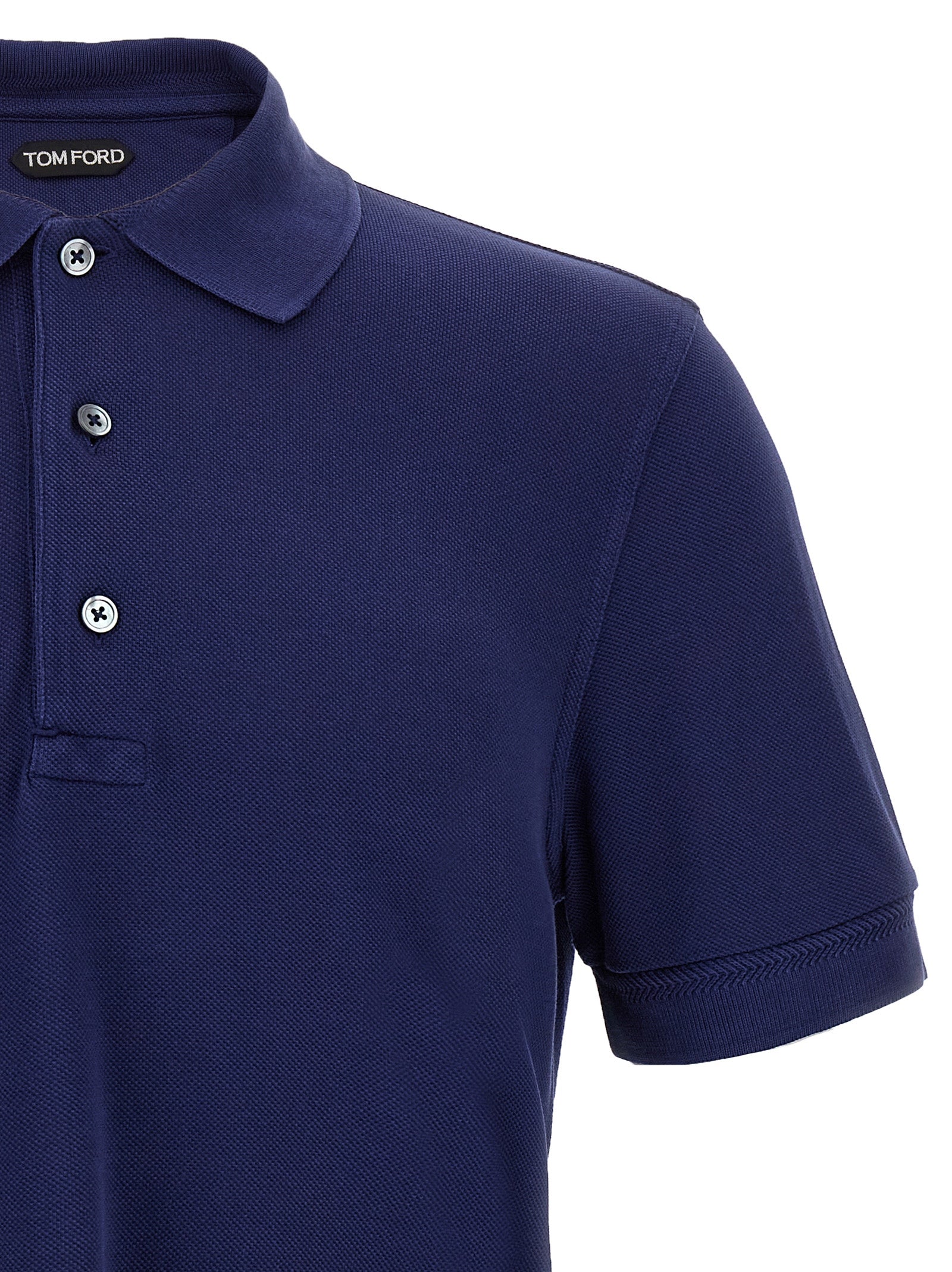 Tom Ford Men Piqué Polo Shirt TOM FORD