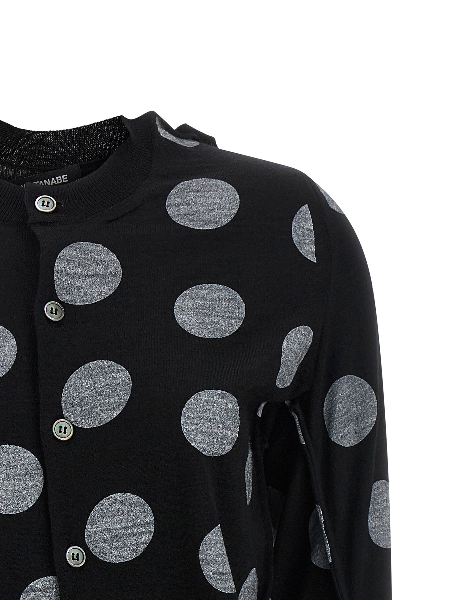 Junya Watanabe Women Polka Dot Maxi Cardigan JUNYA WATANABE