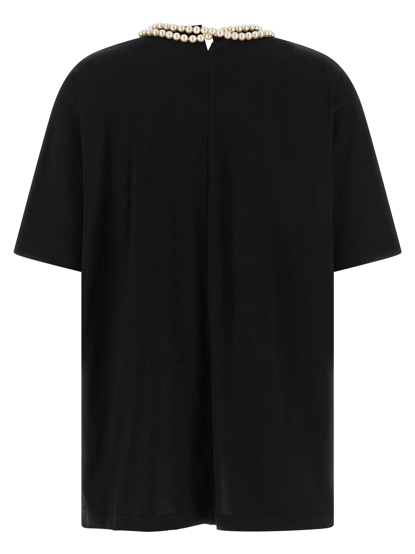 Junya Watanabe Women Pearl Necklace T-Shirt JUNYA WATANABE