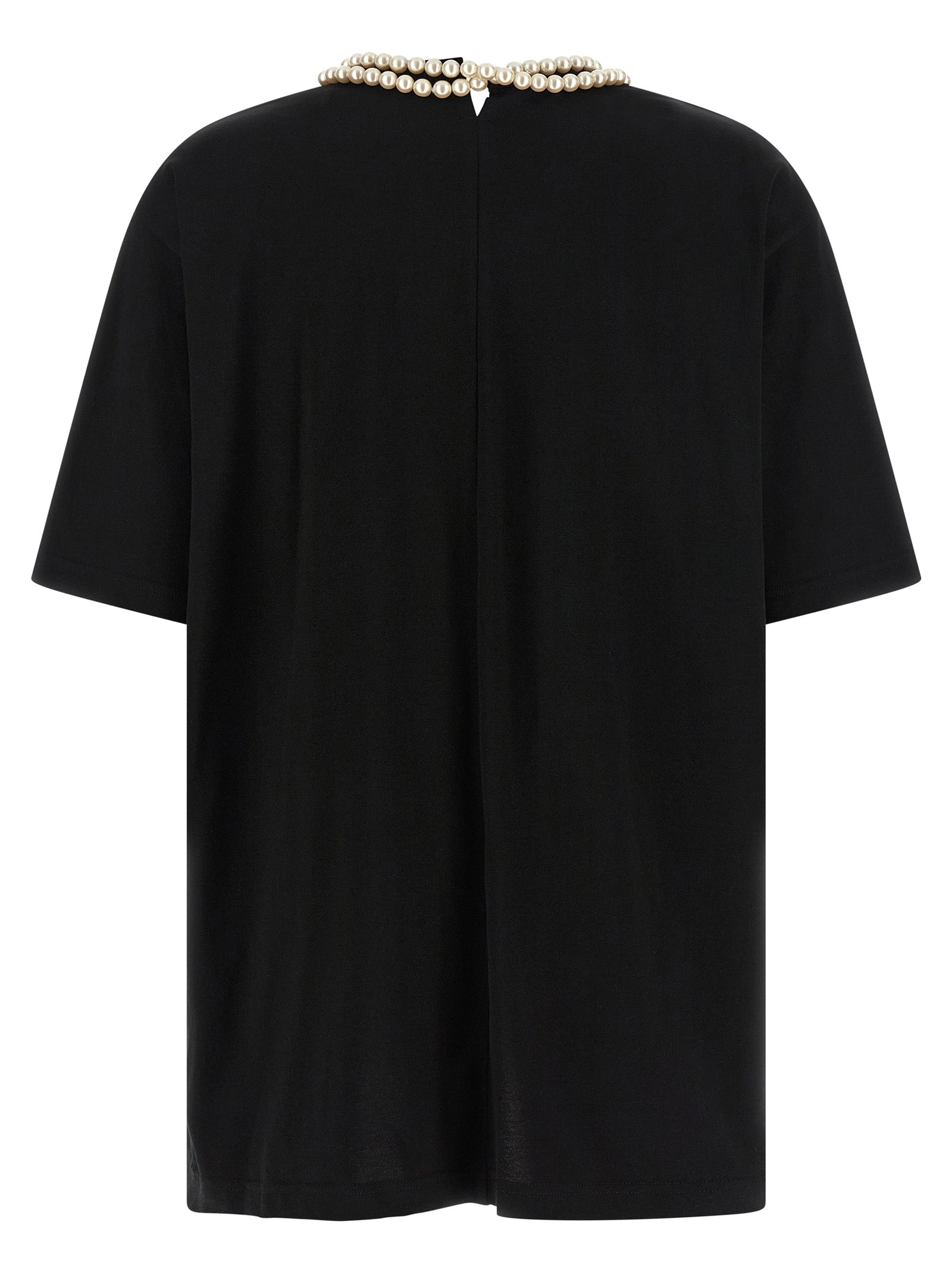 Junya Watanabe Women Pearl Necklace T-Shirt JUNYA WATANABE