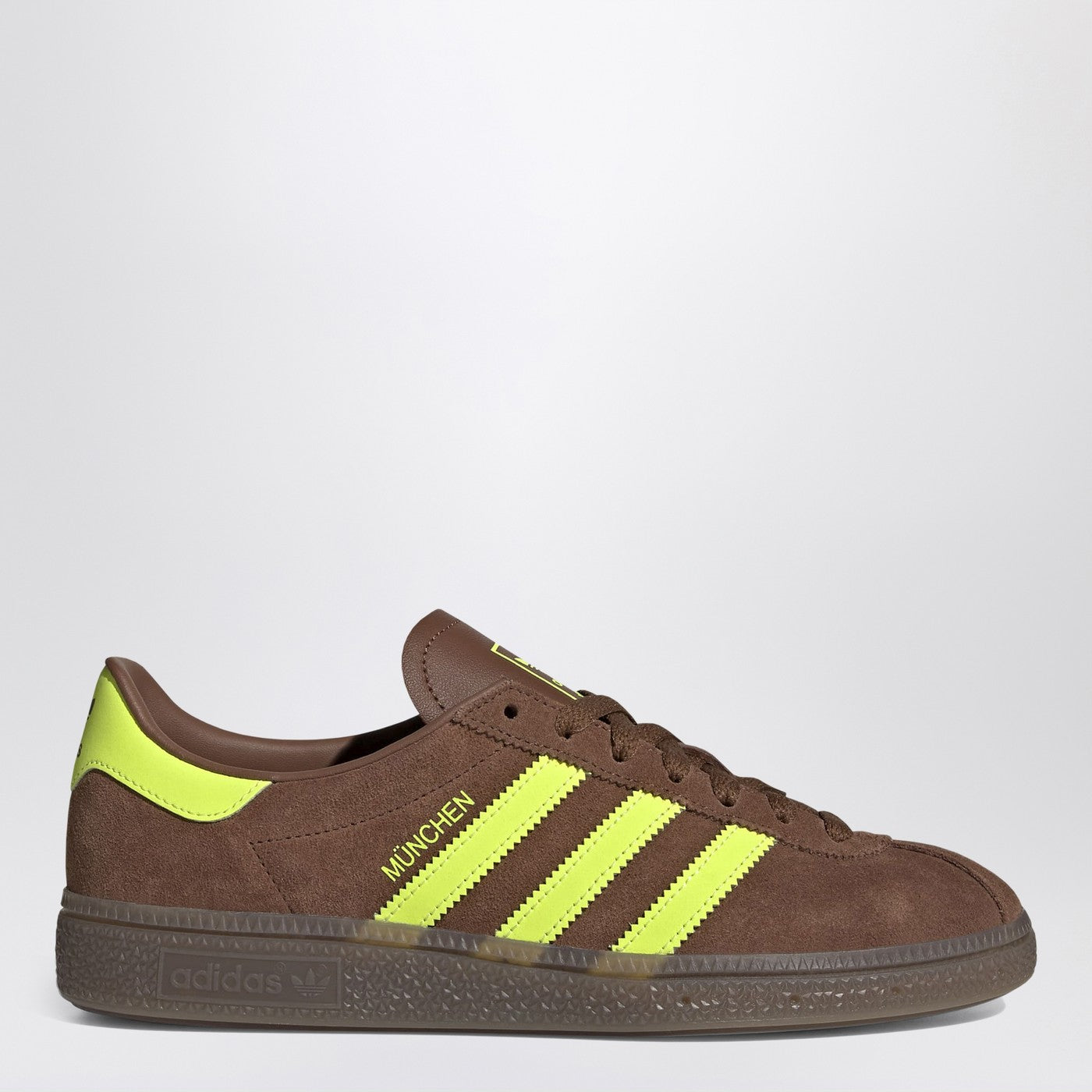 Adidas Originals Sneakers Mã¼nchen In Brown/Yellow Suede Women adidas Originals