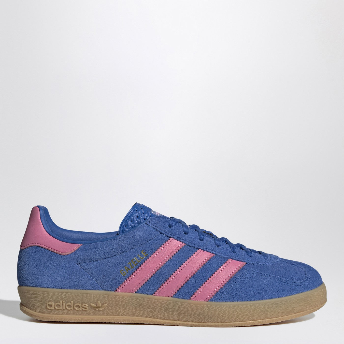 Adidas Originals Sneakers Gazelle Indoor Blue/Bliss Pink/Gum Men adidas Originals