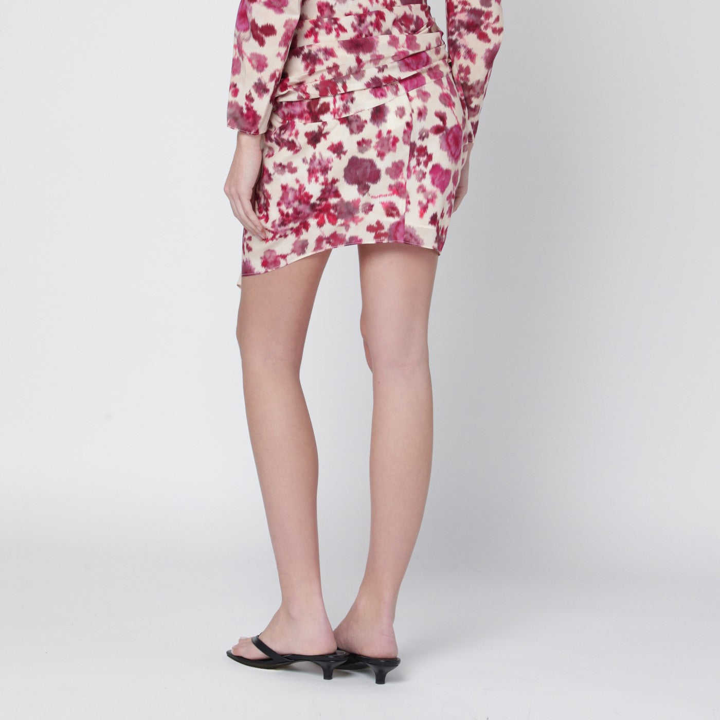 Isabel Marant Ovia Multicolour Printed Miniskirt Women ISABEL MARANT