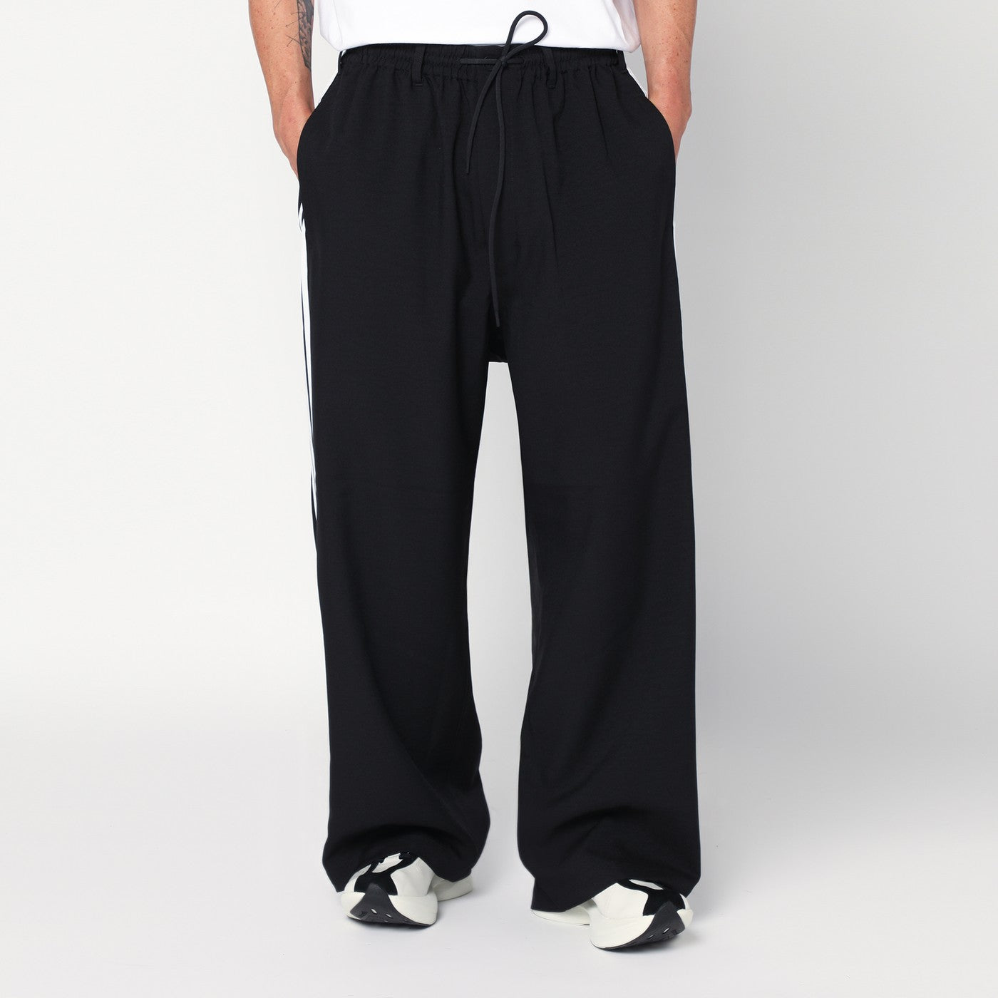 Adidas Y-3 3-Stripes Black Pants Men adidas Y-3