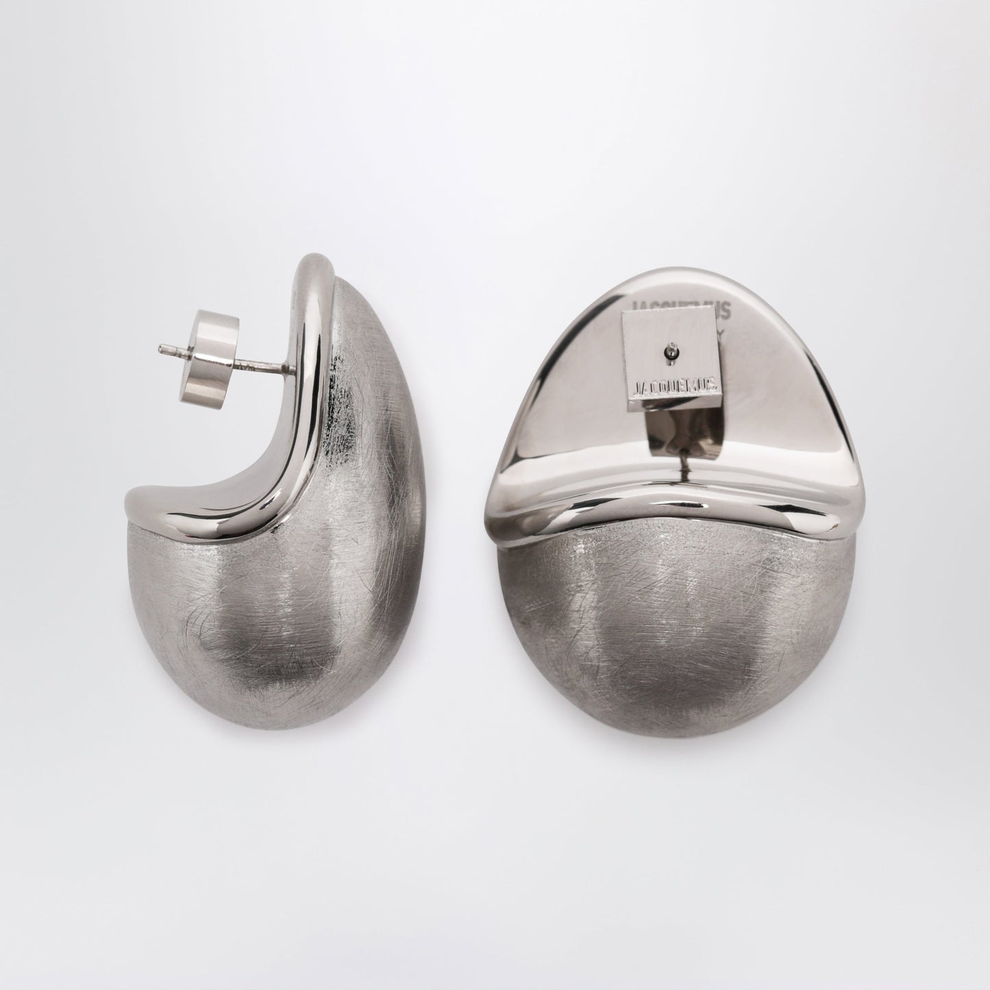 Jacquemus Raisin-Shaped Grape Earrings In Silver-Plated Copper Women JACQUEMUS