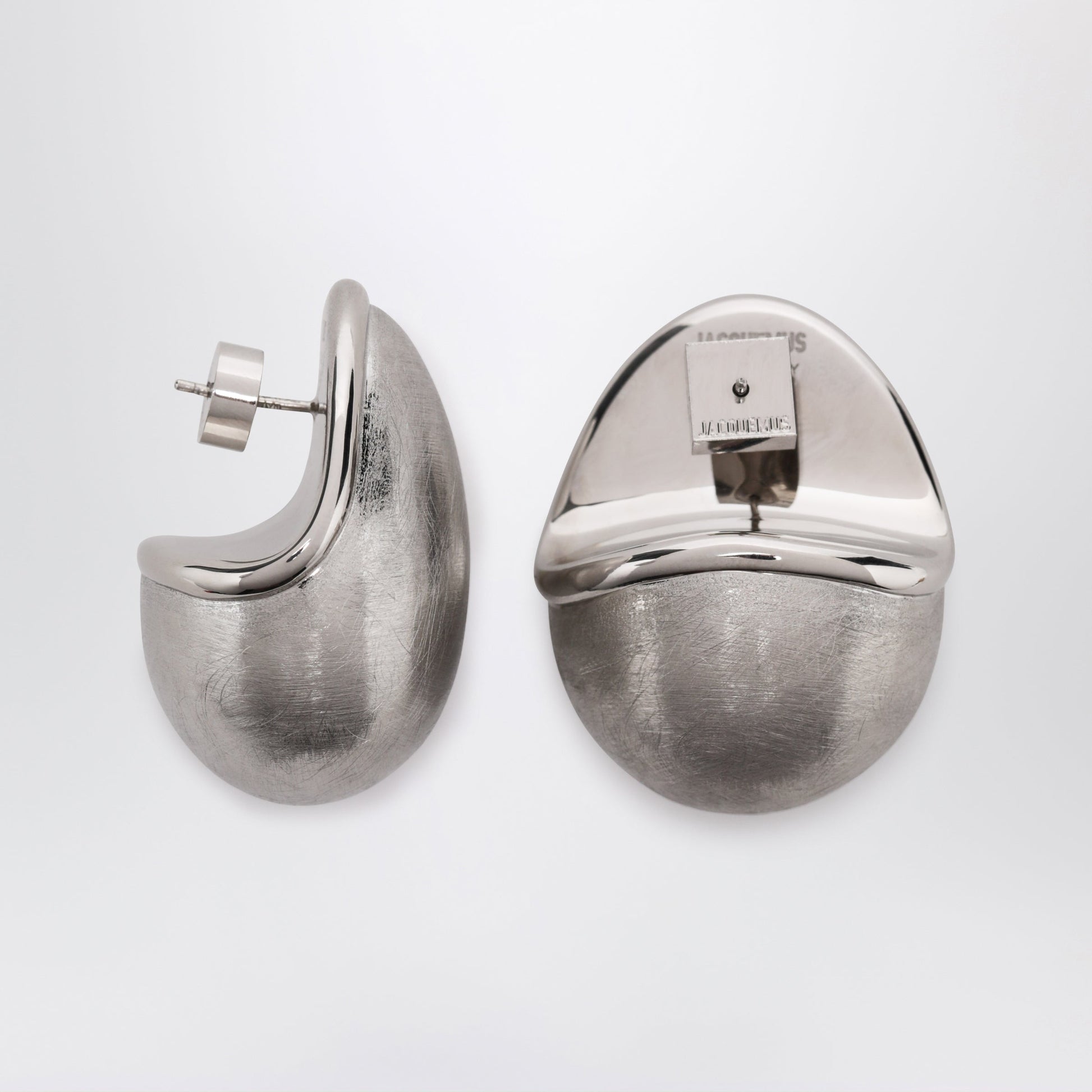 Jacquemus Raisin-Shaped Grape Earrings In Silver-Plated Copper Women JACQUEMUS