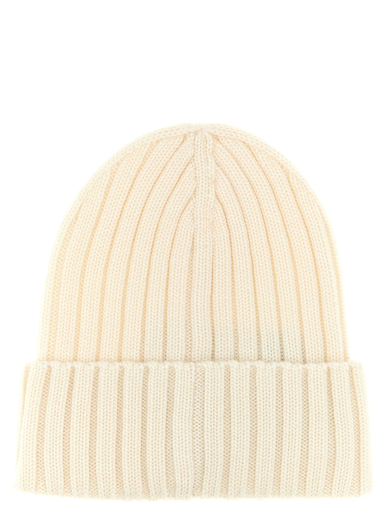 Moncler Women Logo Patch Beanie MONCLER