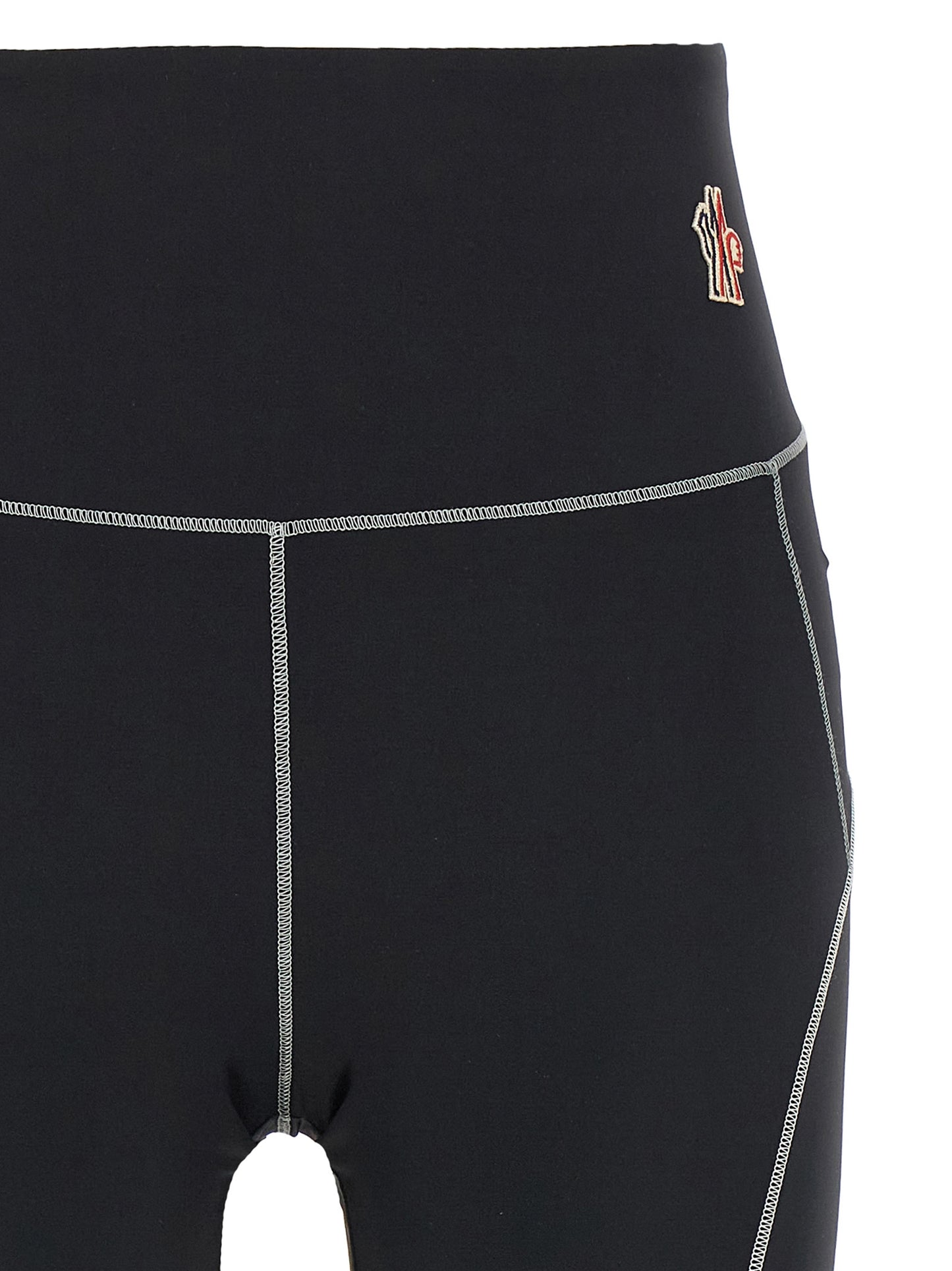 Moncler Grenoble Women Logo Patch Leggings MONCLER GRENOBLE
