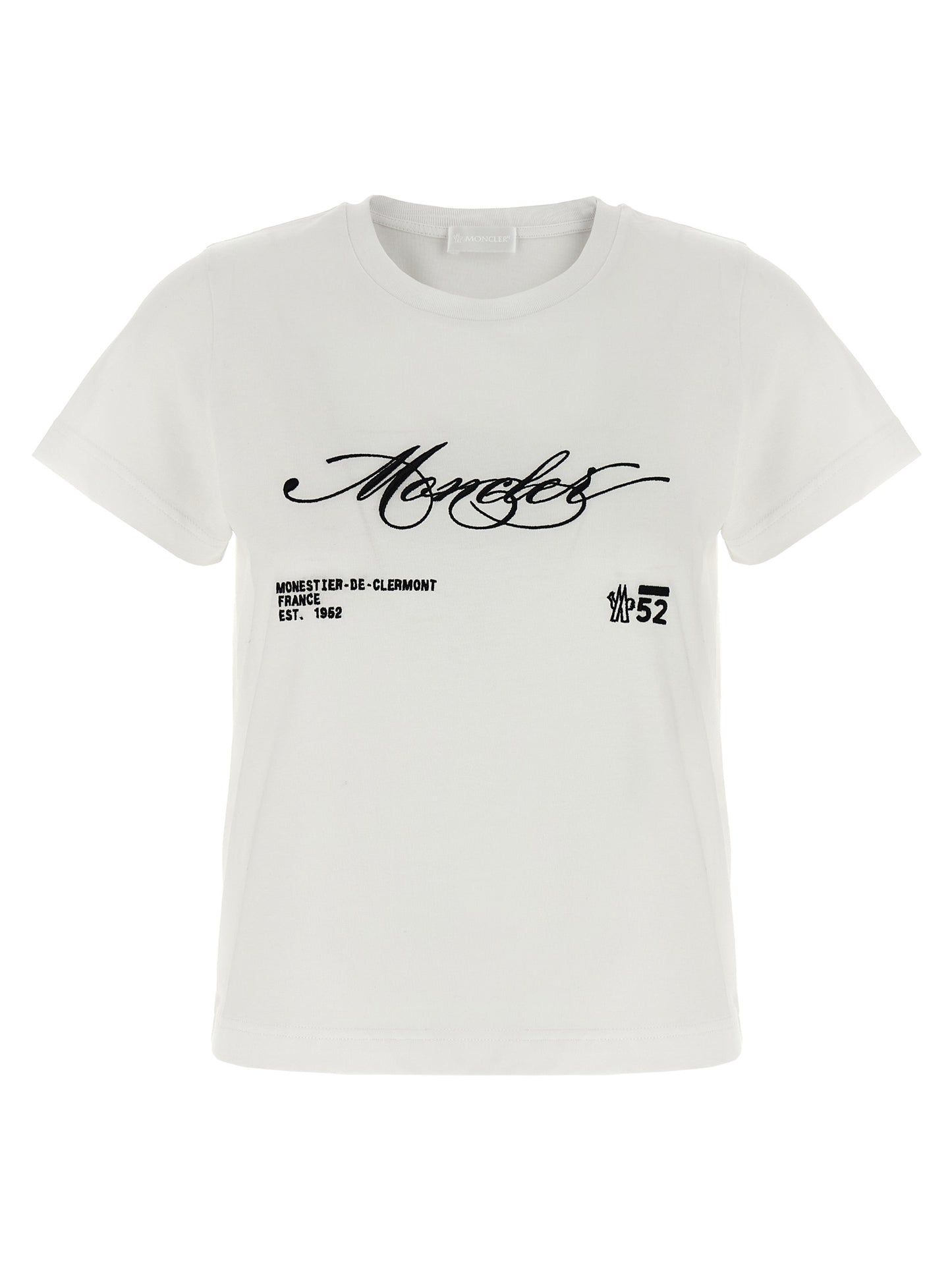 Moncler Women Embroidery T-Shirt MONCLER