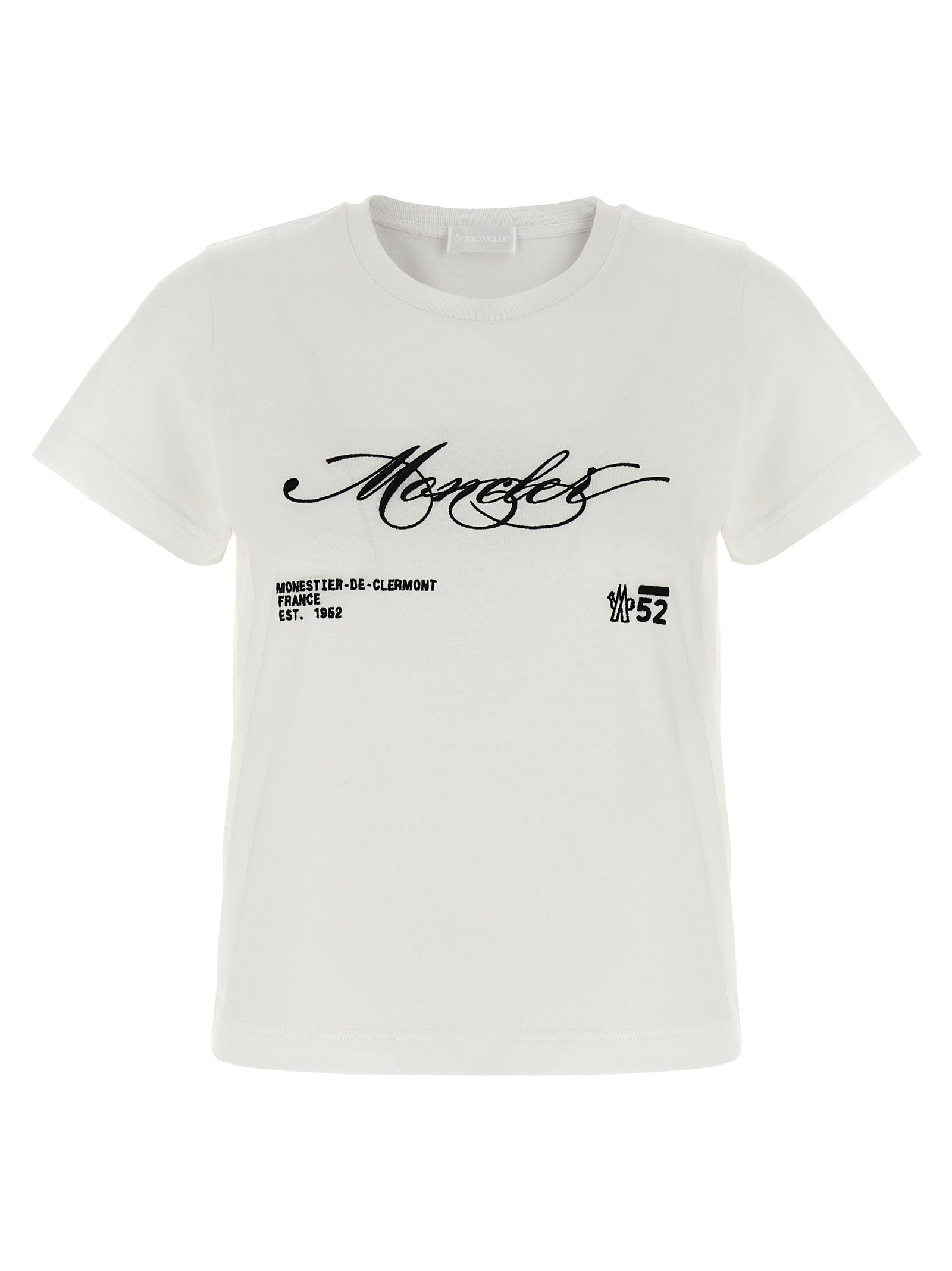 Moncler Women Embroidery T-Shirt MONCLER