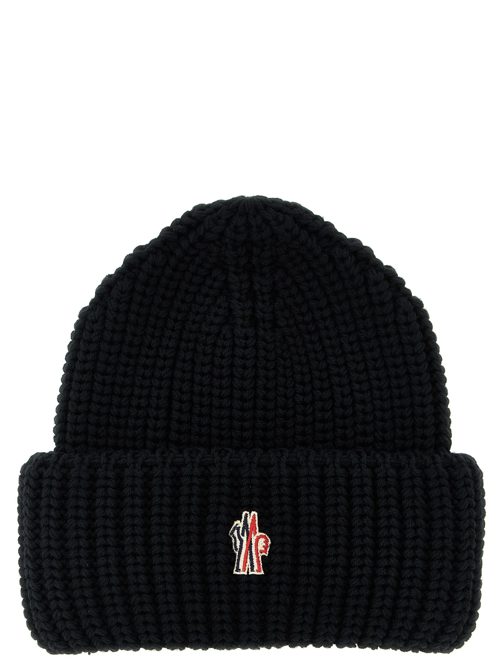 Moncler Grenoble Men Logo Patch Beanie MONCLER GRENOBLE