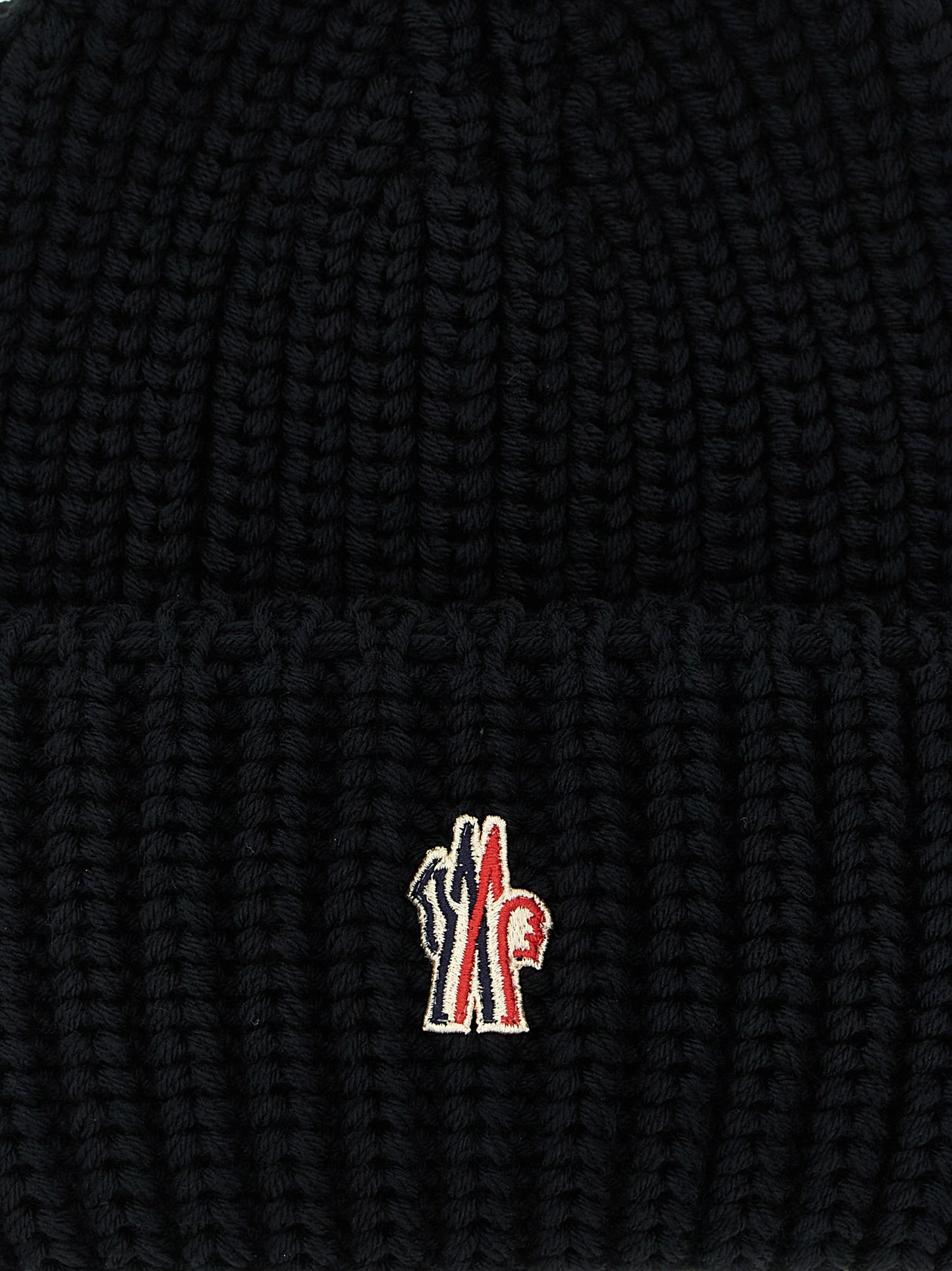 Moncler Grenoble Men Logo Patch Beanie MONCLER GRENOBLE