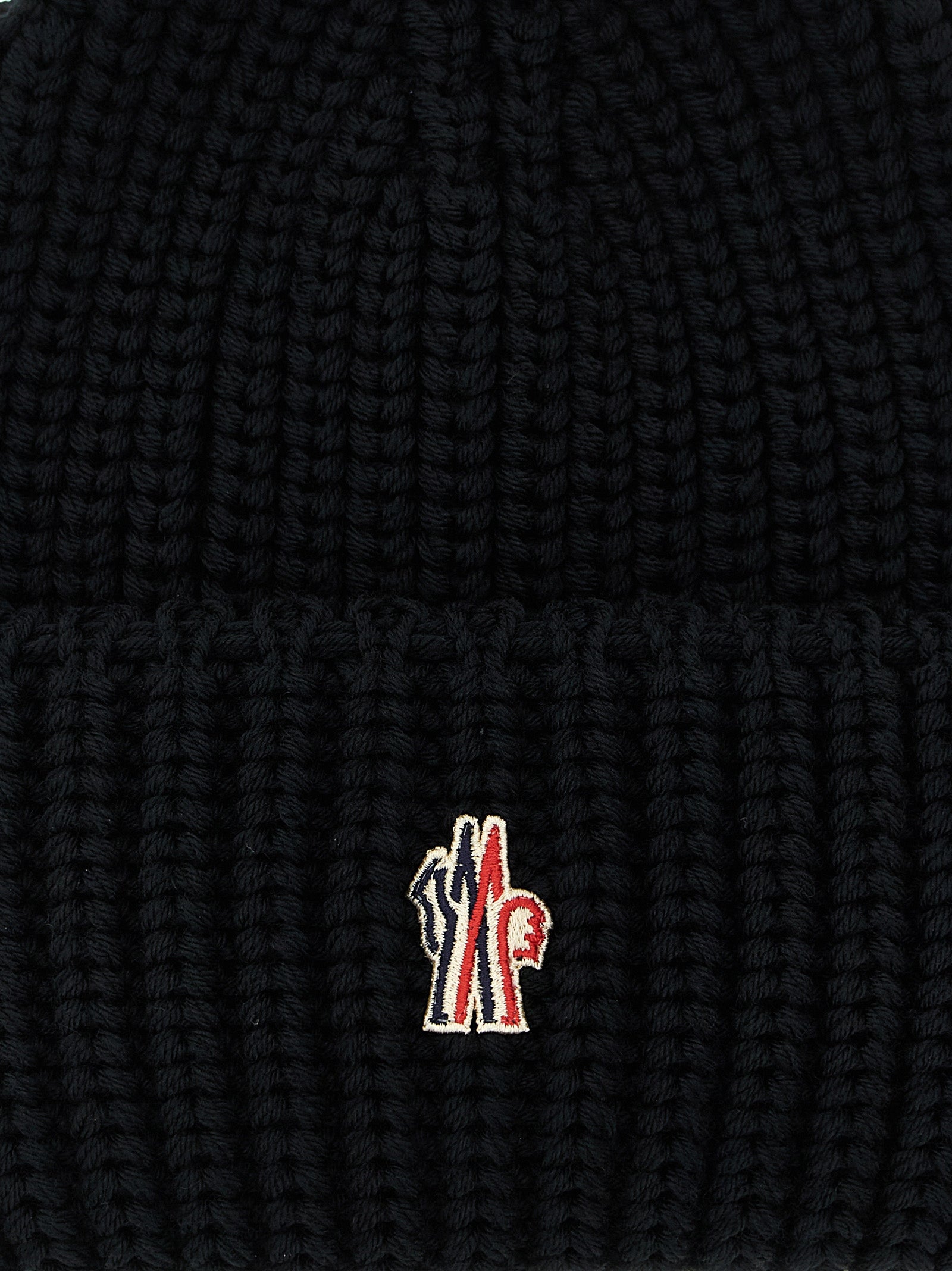 Moncler Grenoble Men Logo Patch Beanie MONCLER GRENOBLE