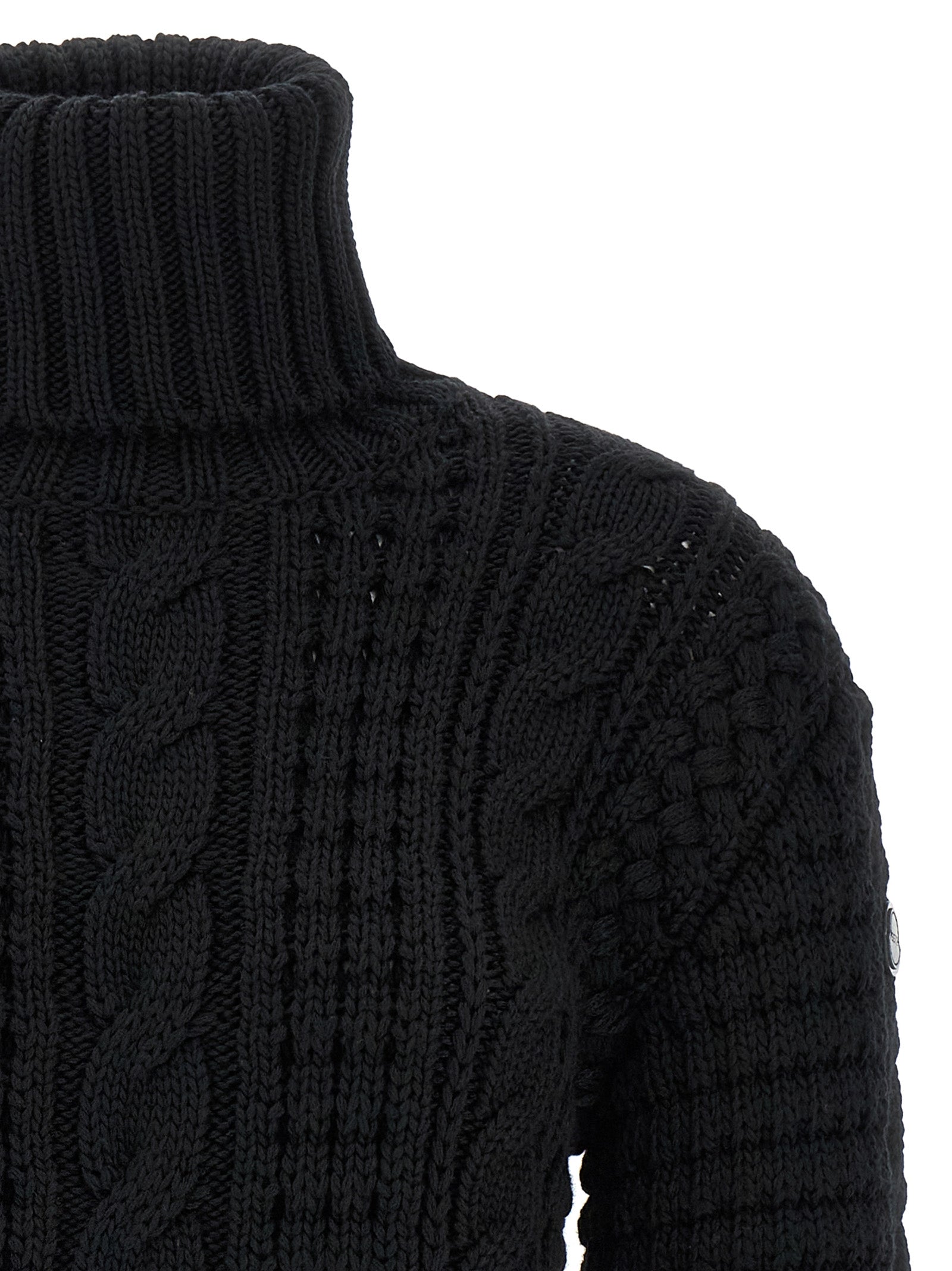 Moncler Genius Women Moncler X Edward Enninful Tricot Turtleneck Sweater MONCLER GENIUS