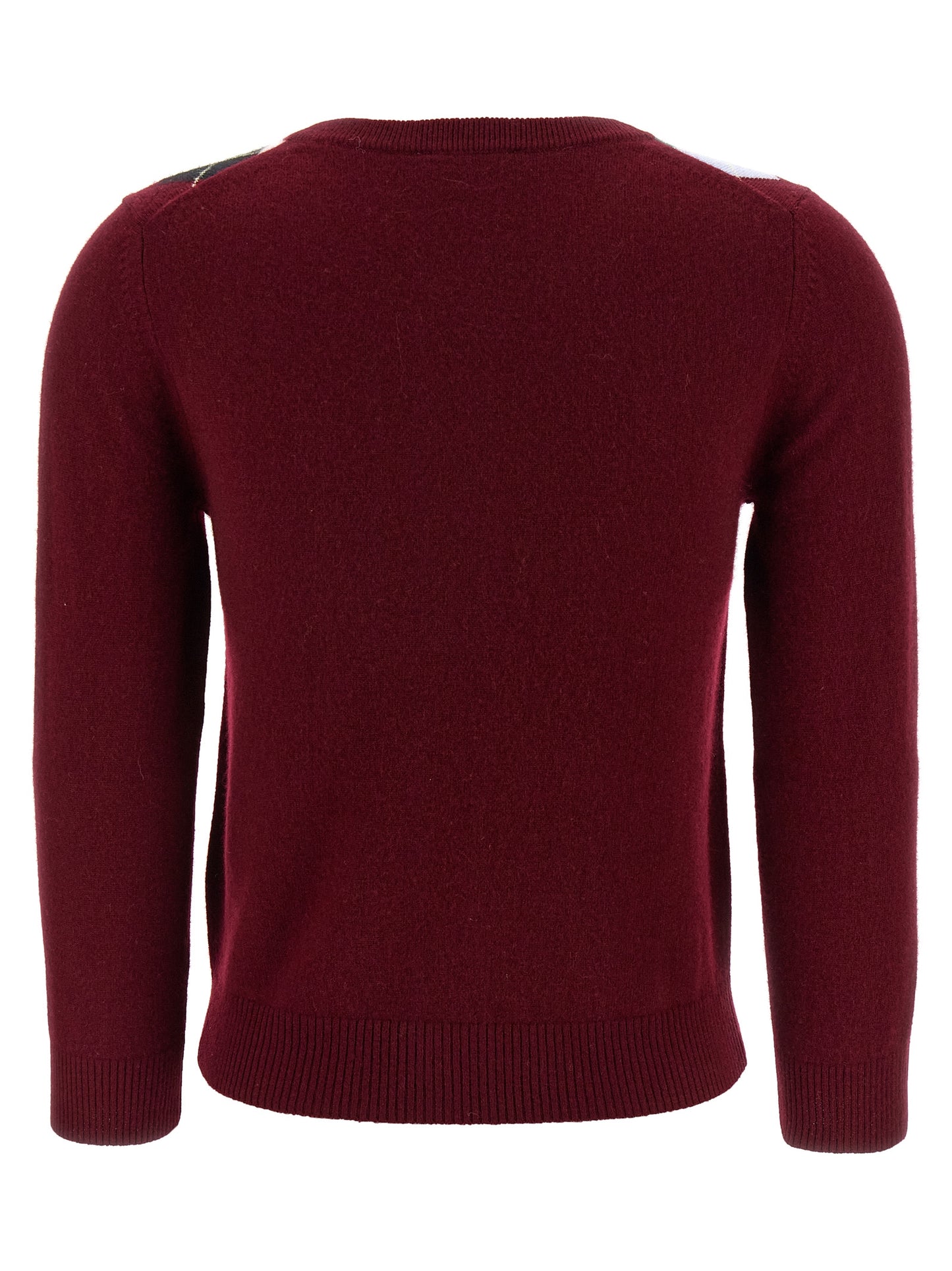 Ganni Women 'Burgundy Check' Cardigan GANNI