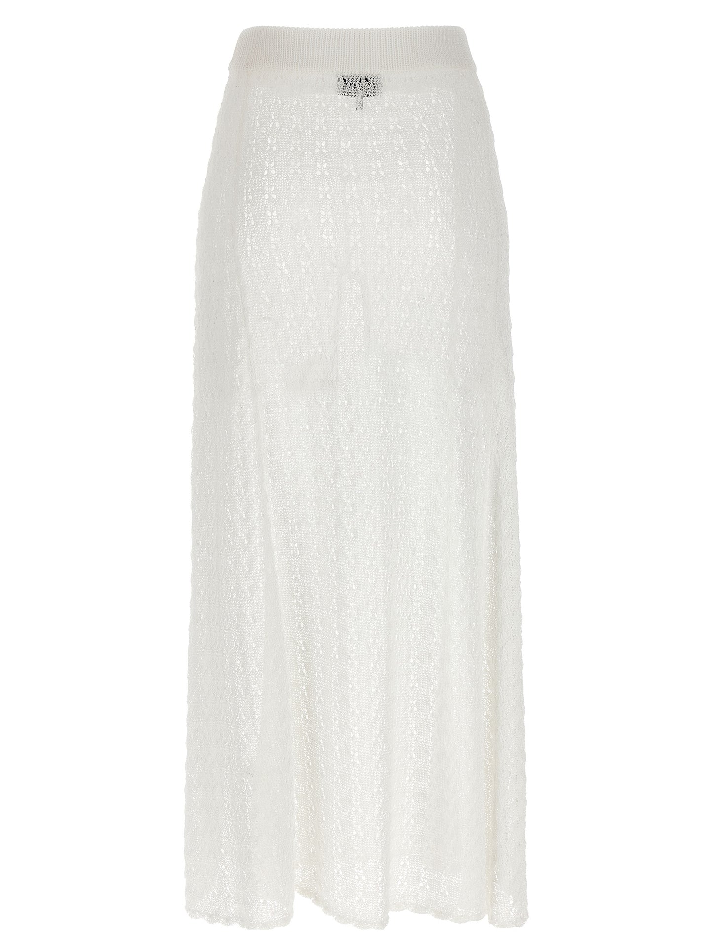 Ganni Women 'Shiny Pointelle Knit' Skirt GANNI