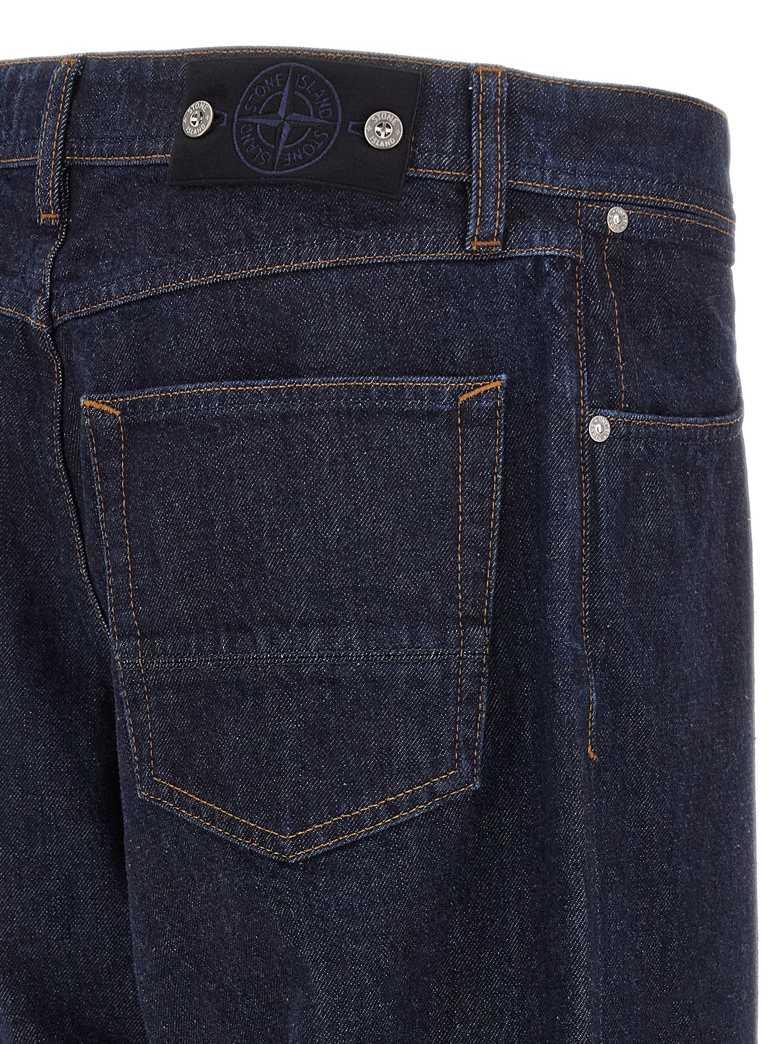 Stone Island Men 'Indigo Denim-Rinsed' Jeans STONE ISLAND