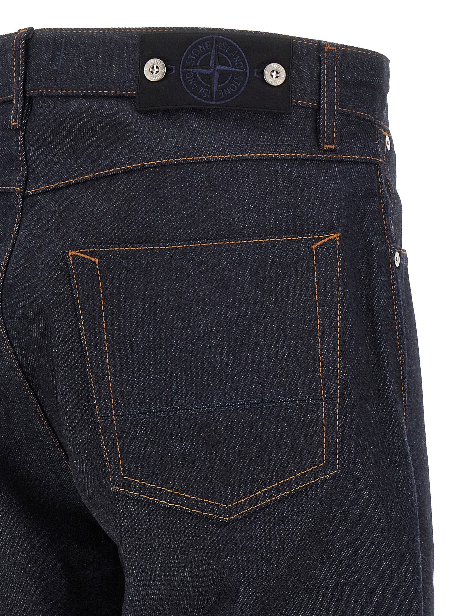 Stone Island Men 'Indigo Denim-Rinsed' Jeans STONE ISLAND