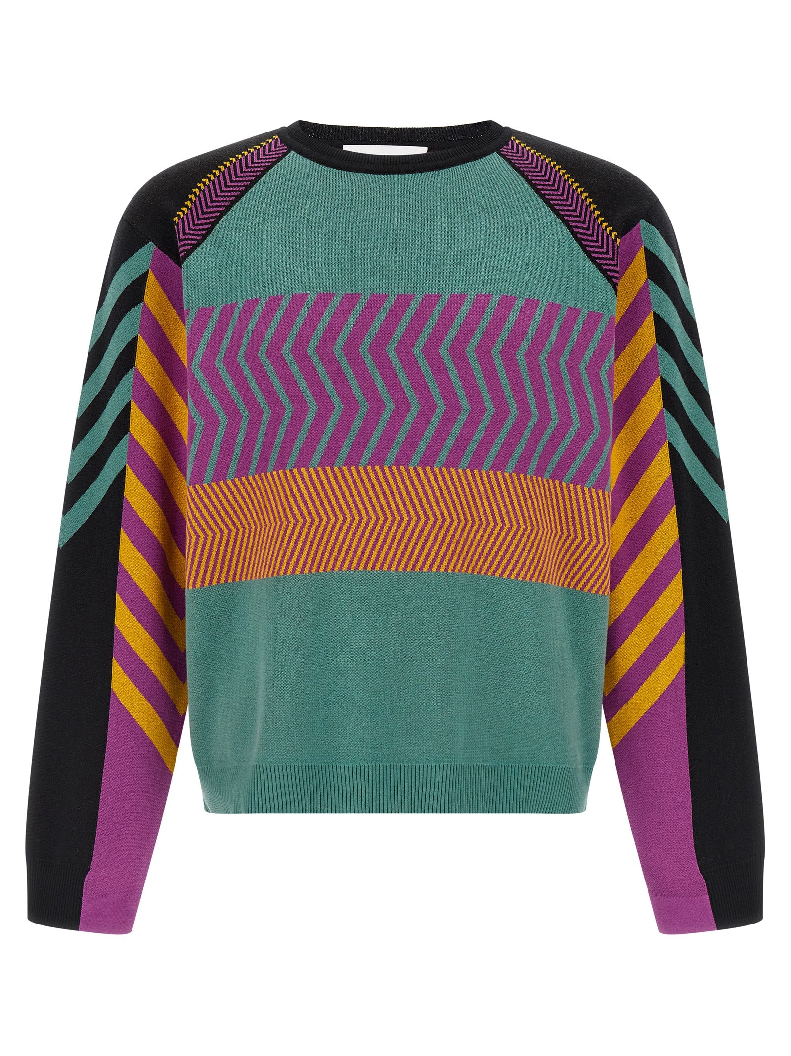 Kiko Kostadinov Men 'Gizi Panelled' Sweater KIKO KOSTADINOV
