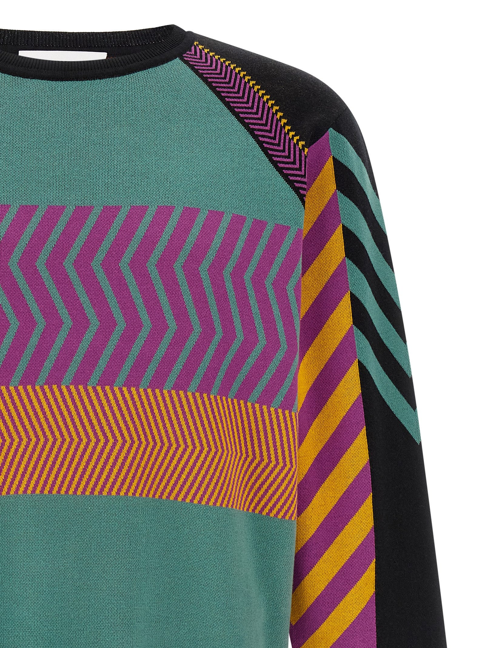 Kiko Kostadinov Men 'Gizi Panelled' Sweater KIKO KOSTADINOV