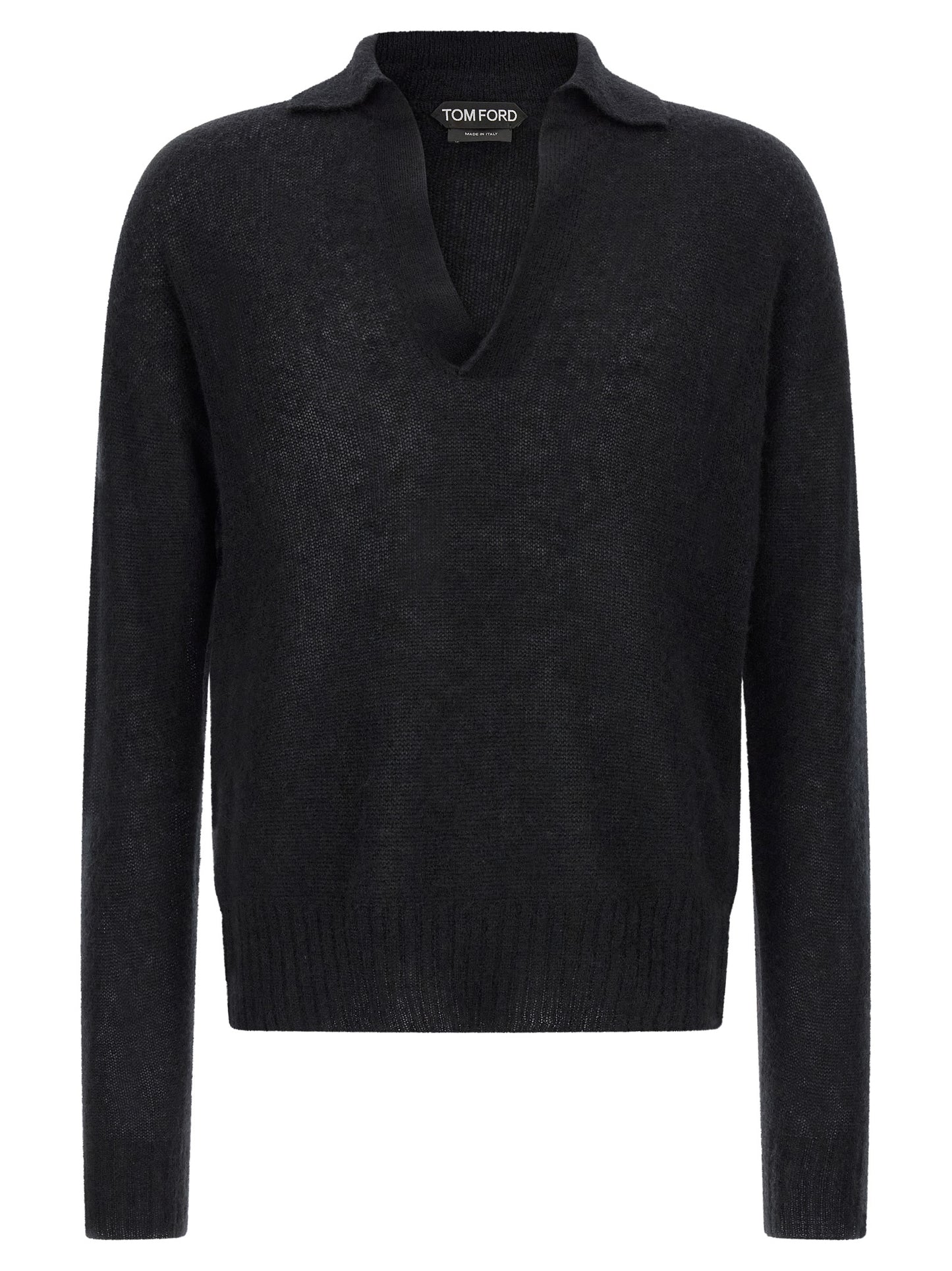 Tom Ford Men Cashmere And Silk Polo Shirt TOM FORD