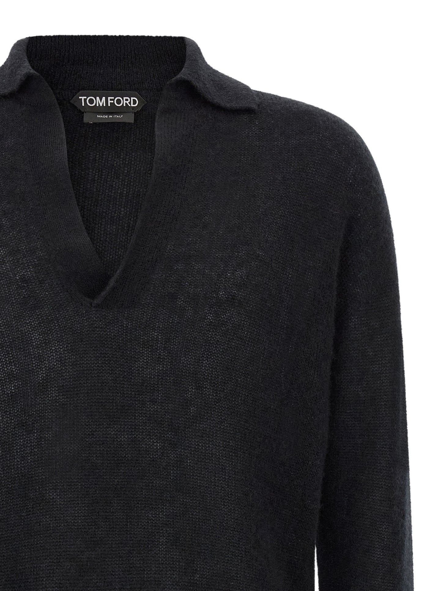 Tom Ford Men Cashmere And Silk Polo Shirt TOM FORD