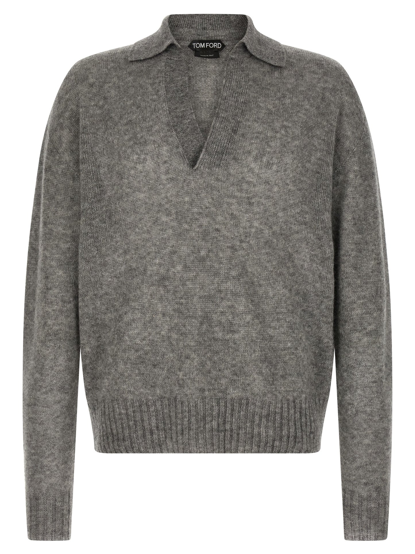 Tom Ford Men Cashmere And Silk Polo Shirt TOM FORD