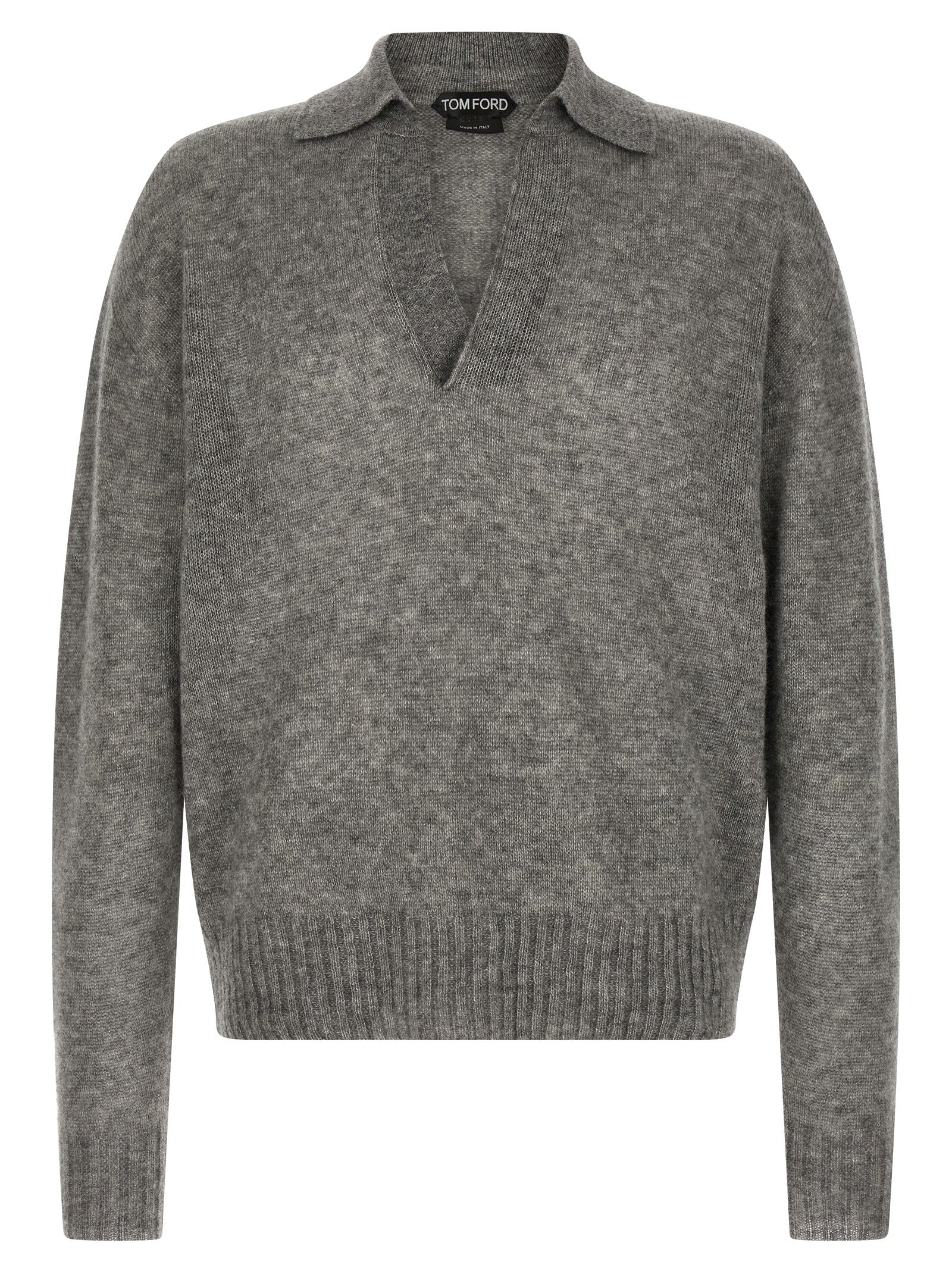 Tom Ford Men Cashmere And Silk Polo Shirt TOM FORD