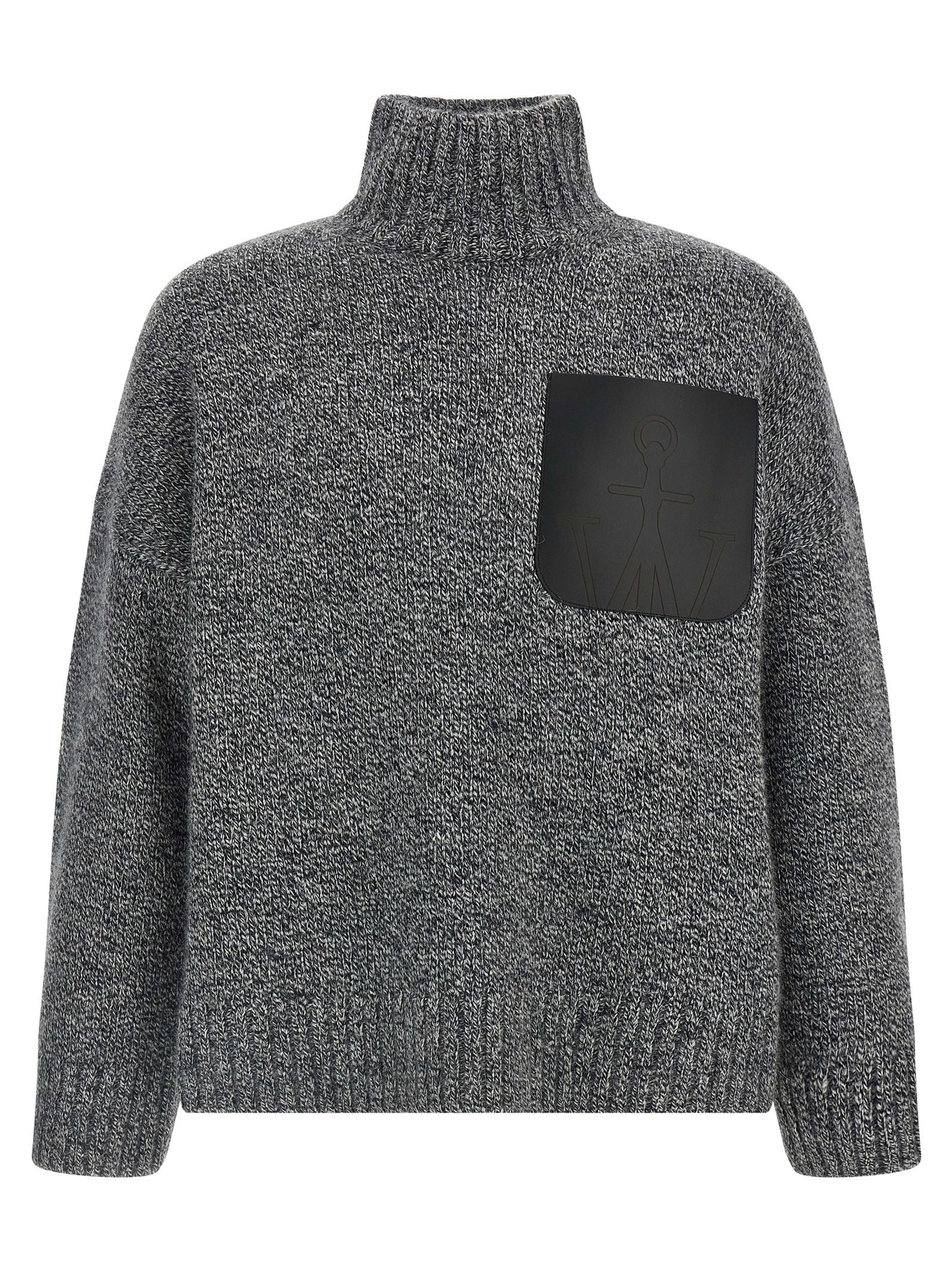J.W.Anderson Men 'Leather Patch Pocket' Sweater J.W. ANDERSON
