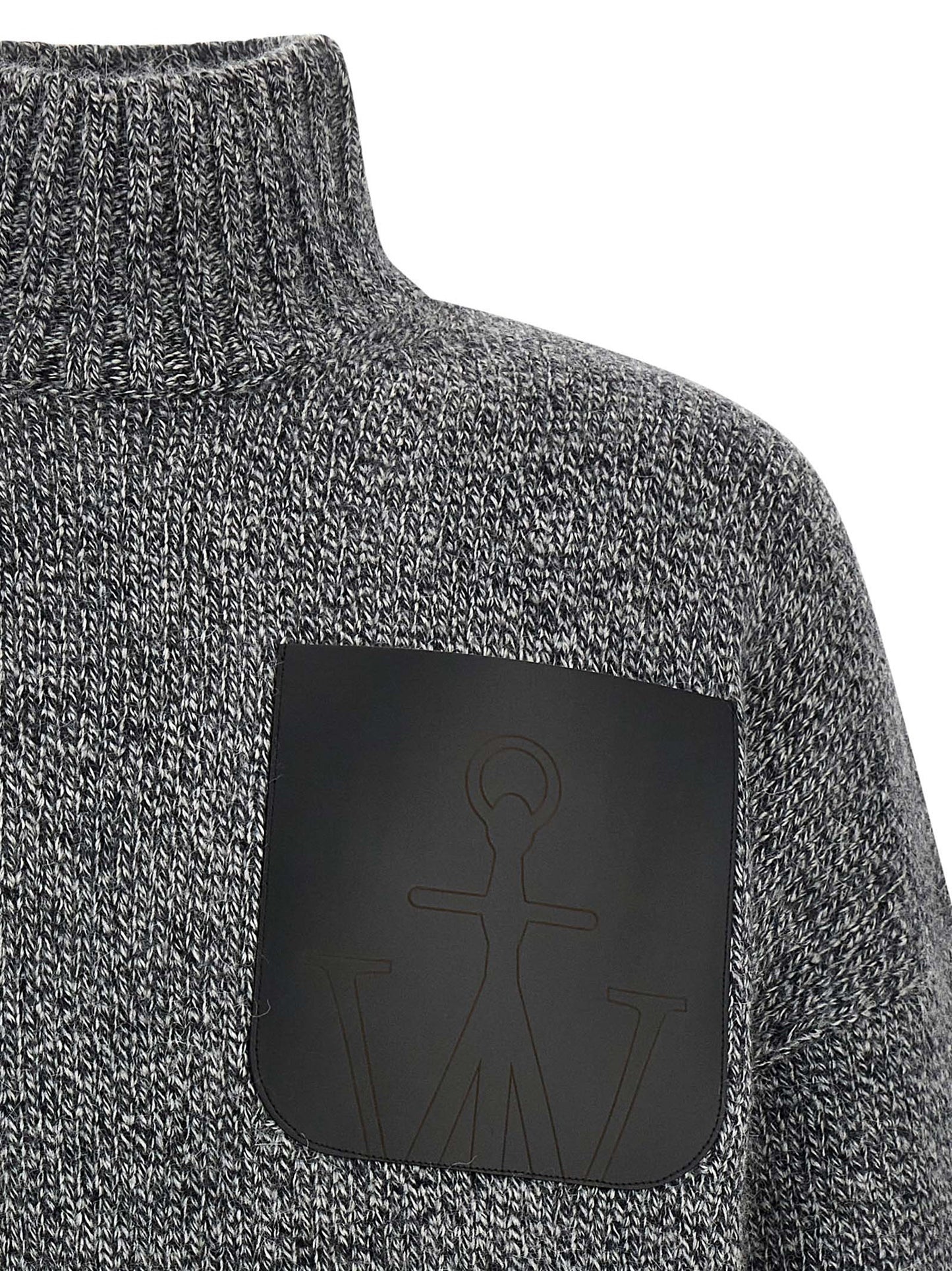 J.W.Anderson Men 'Leather Patch Pocket' Sweater J.W. ANDERSON