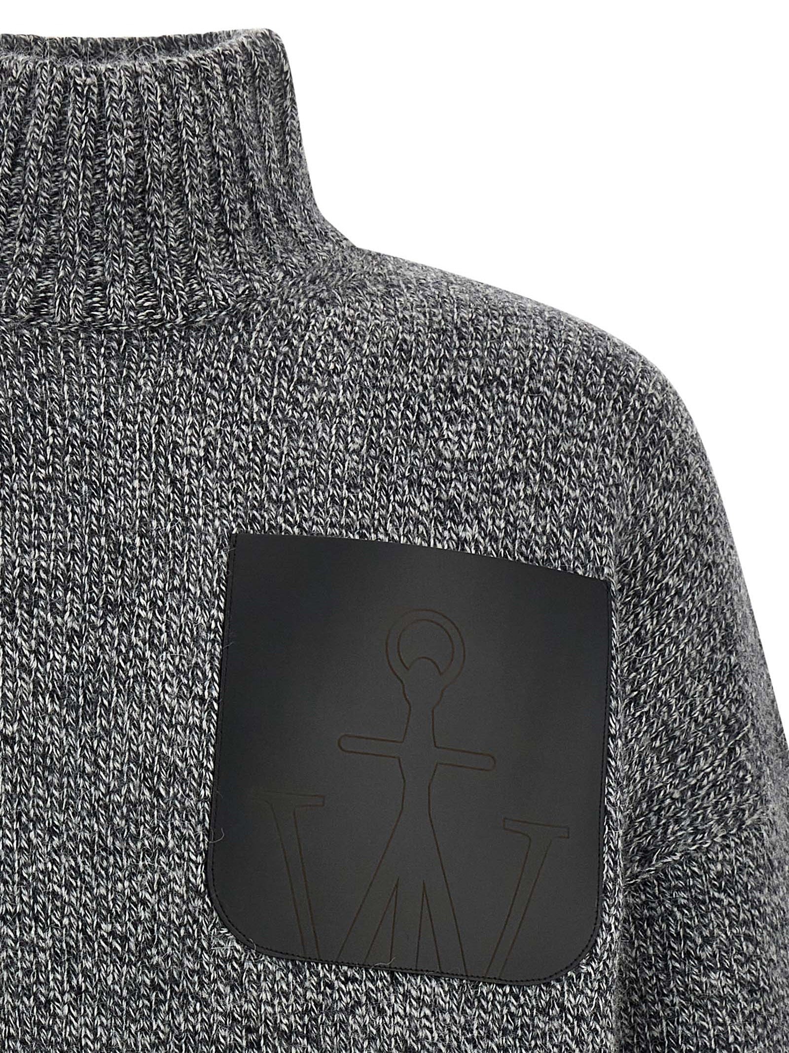J.W.Anderson Men 'Leather Patch Pocket' Sweater J.W. ANDERSON