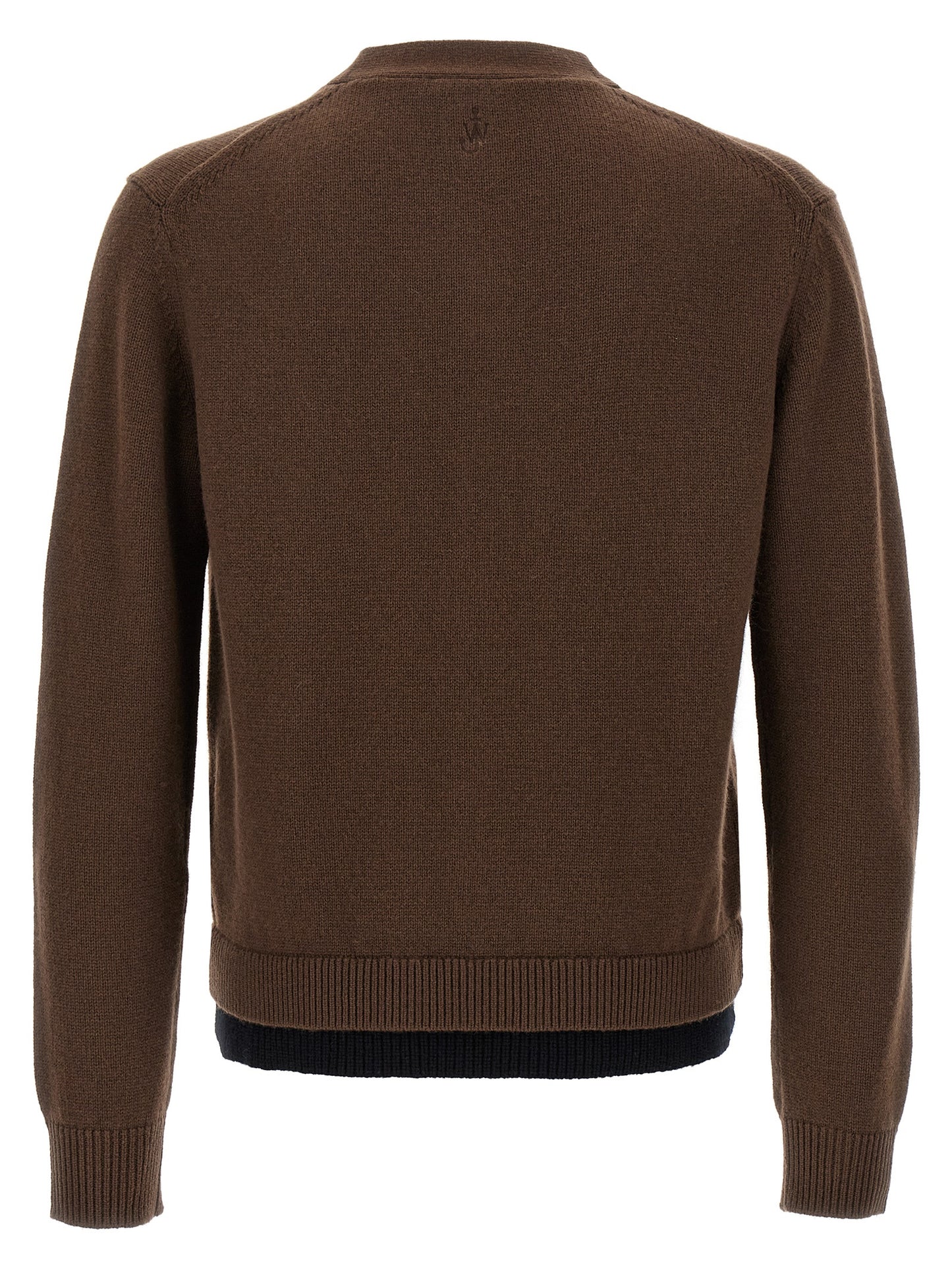 J.W.Anderson Men 'Contrast Layered' Cardigan J.W. ANDERSON