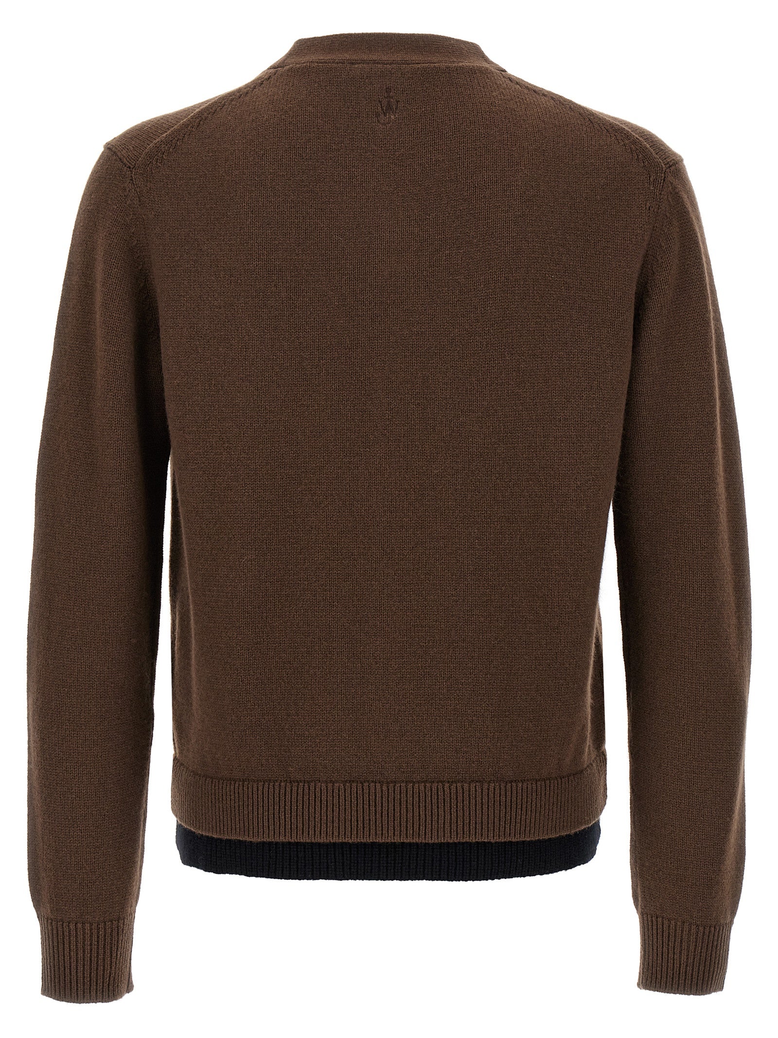 J.W.Anderson Men 'Contrast Layered' Cardigan J.W. ANDERSON