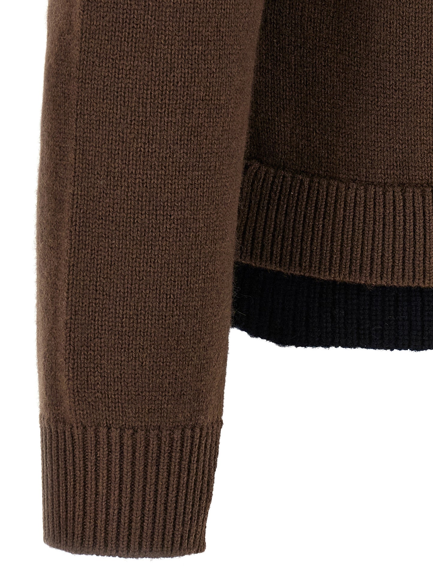 J.W.Anderson Men 'Contrast Layered' Cardigan J.W. ANDERSON