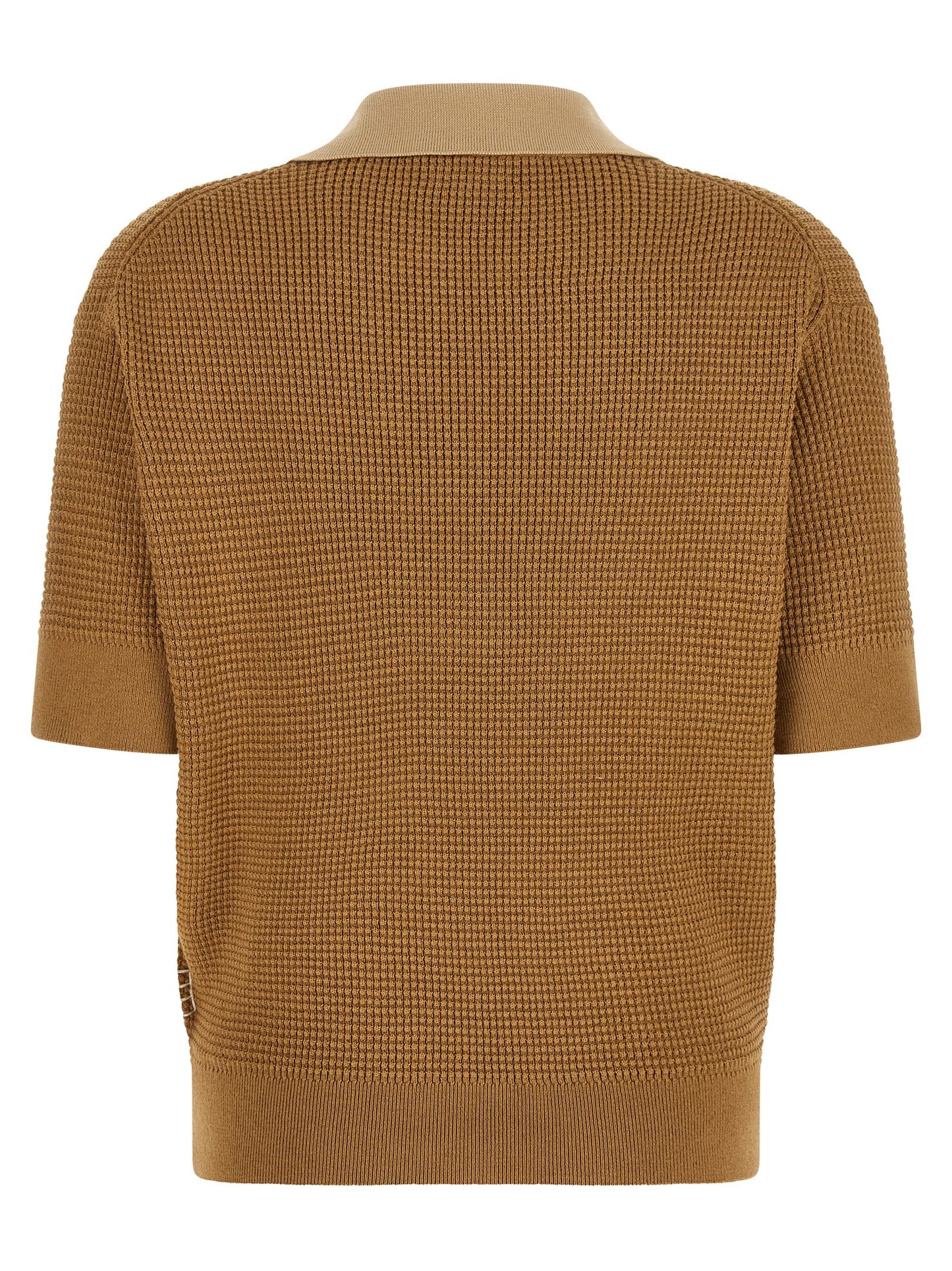 J.W.Anderson Women Waffle Stitch Polo Shirt J.W. ANDERSON