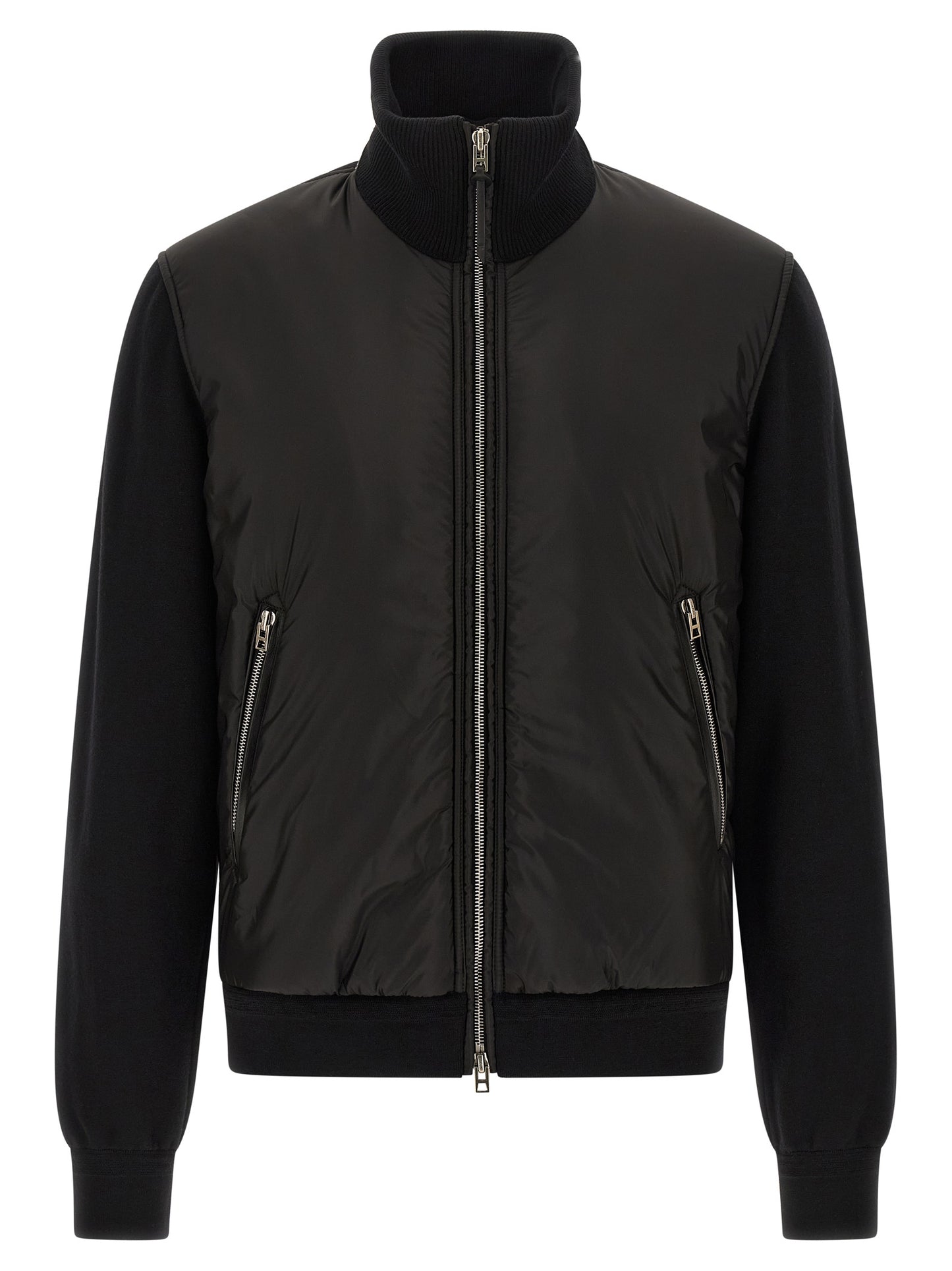 Tom Ford Men Merino Wool Bomber Jacket TOM FORD