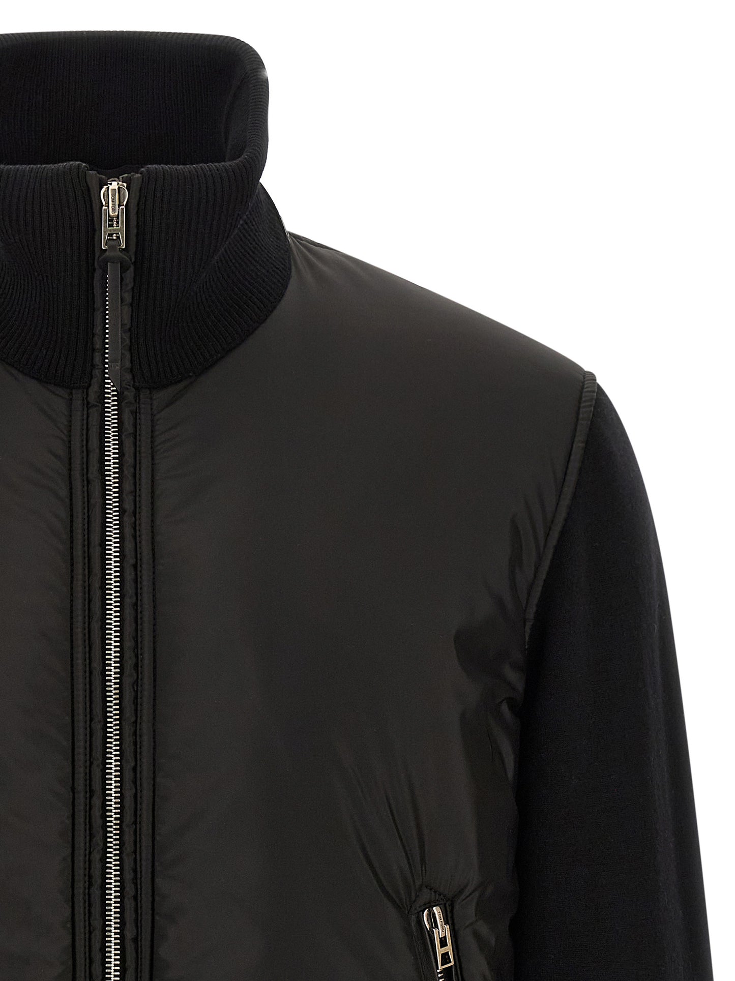 Tom Ford Men Merino Wool Bomber Jacket TOM FORD