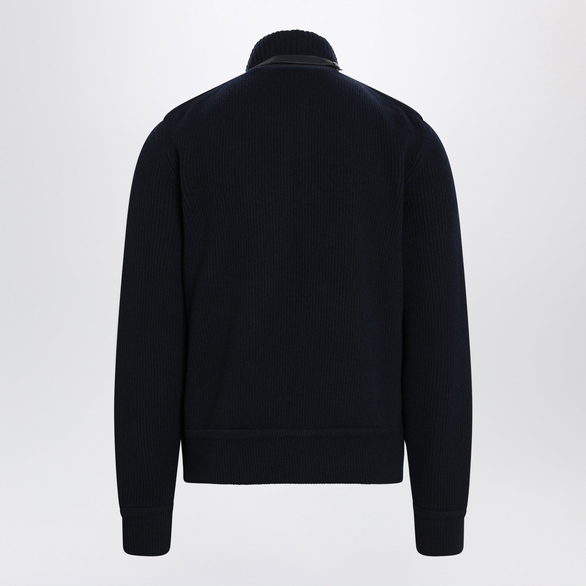 Tom Ford Navy Blue Quilted Virgin Wool Jacket Men TOM FORD