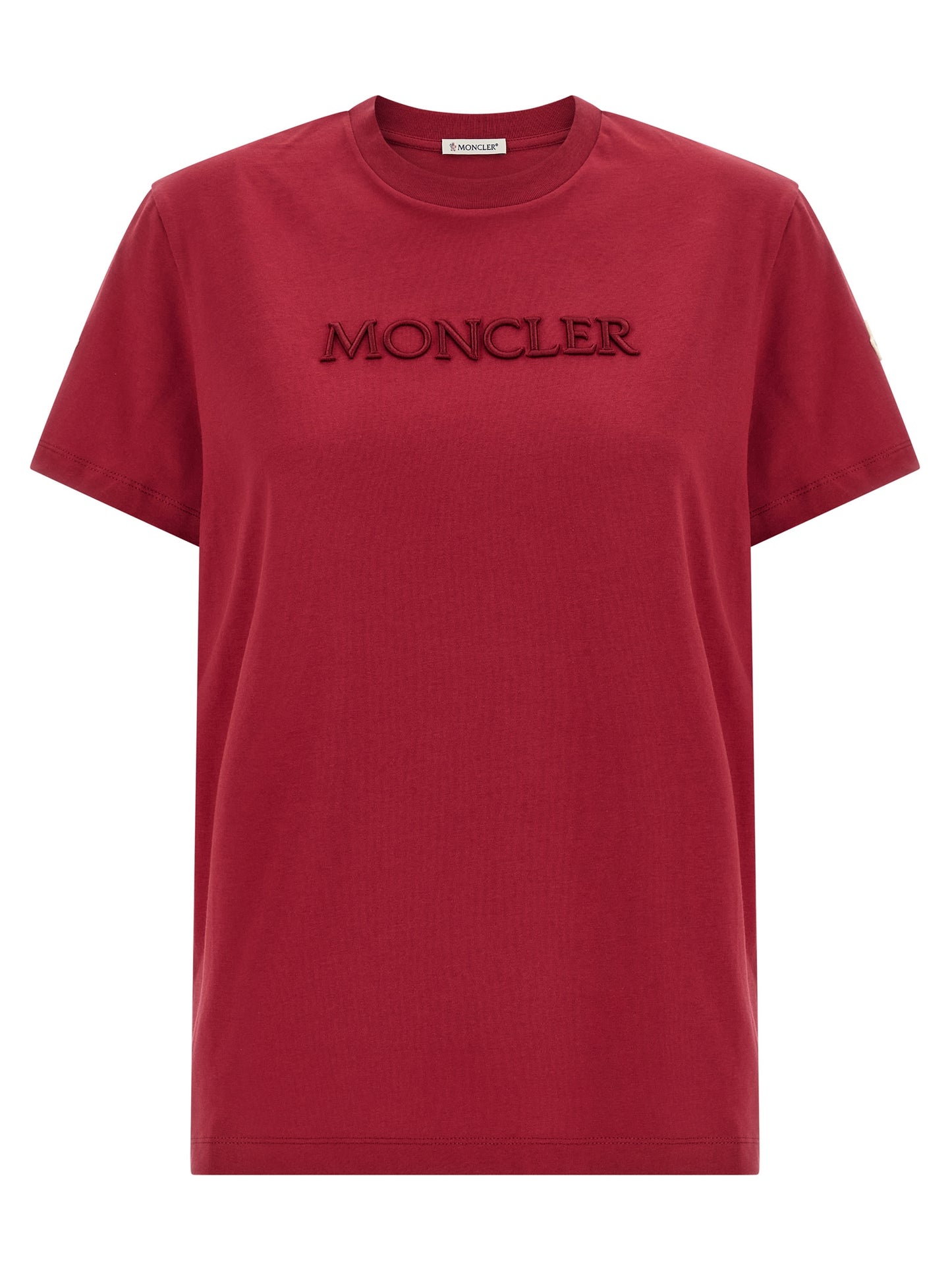 Moncler Women Logo Embroidery T-Shirt MONCLER