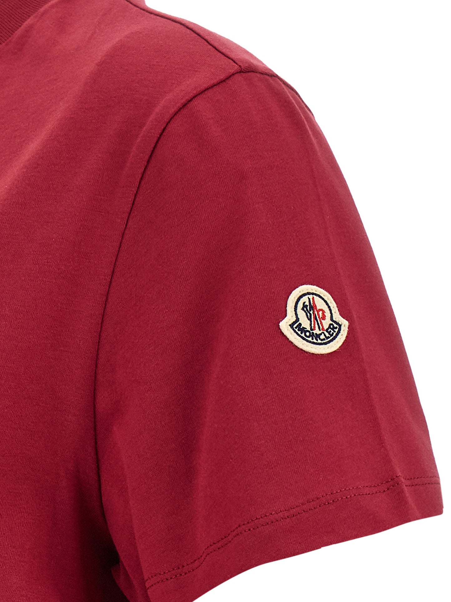Moncler Women Logo Embroidery T-Shirt MONCLER