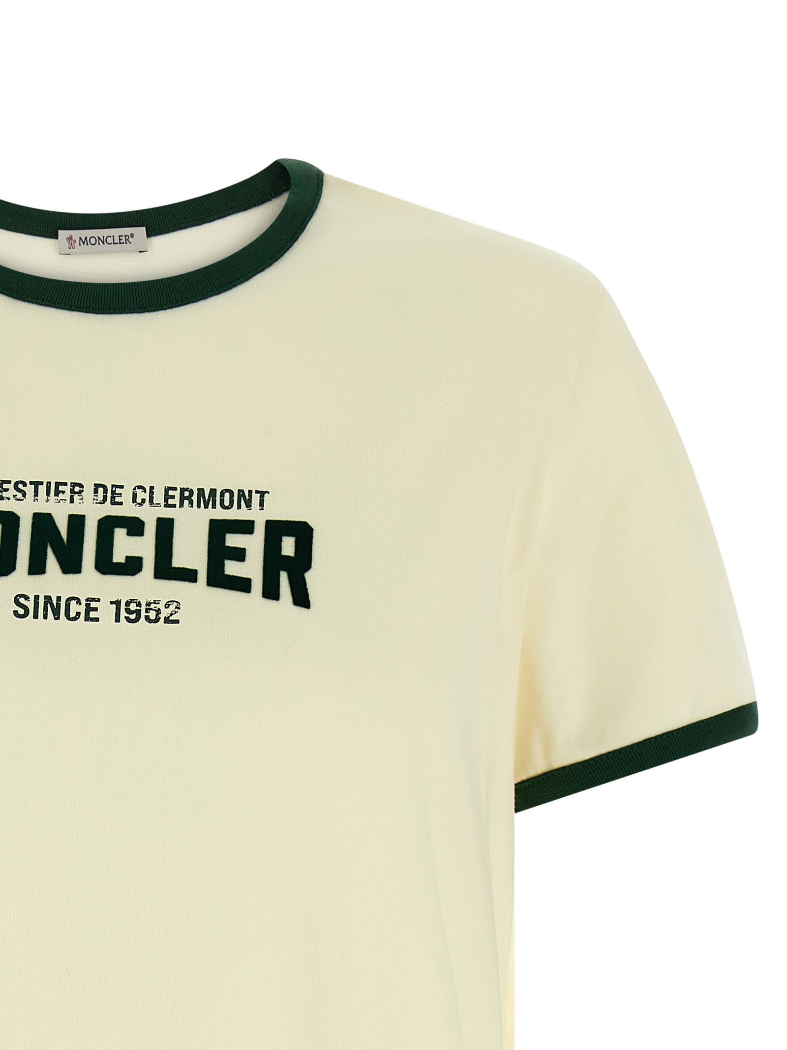 Moncler Women Flocked Logo T-Shirt MONCLER