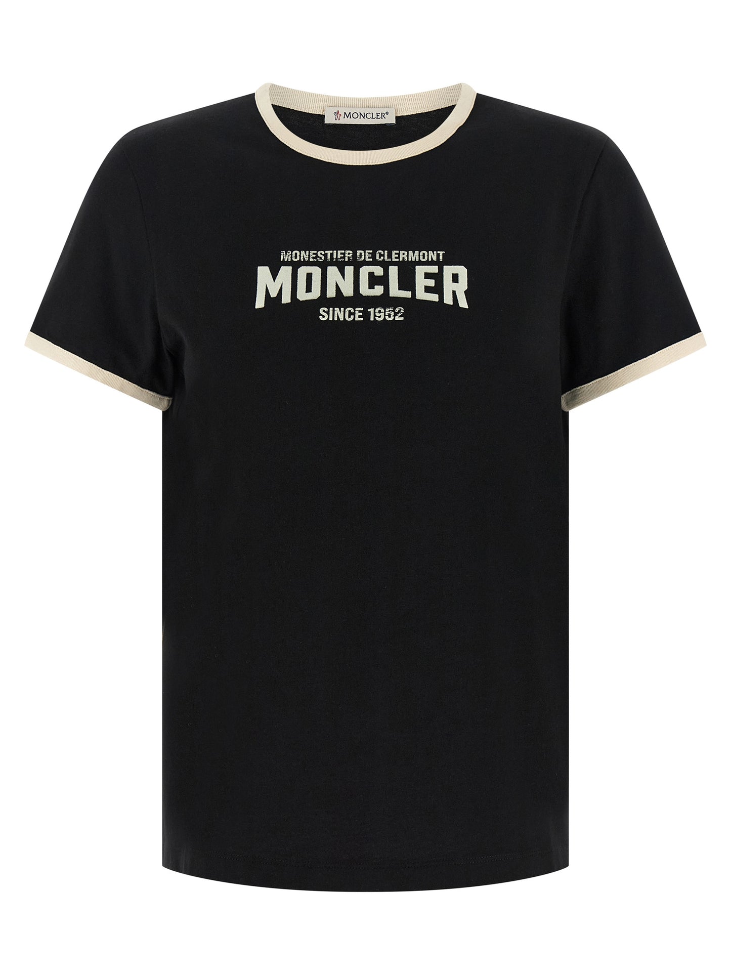 Moncler Women Flocked Logo T-Shirt MONCLER