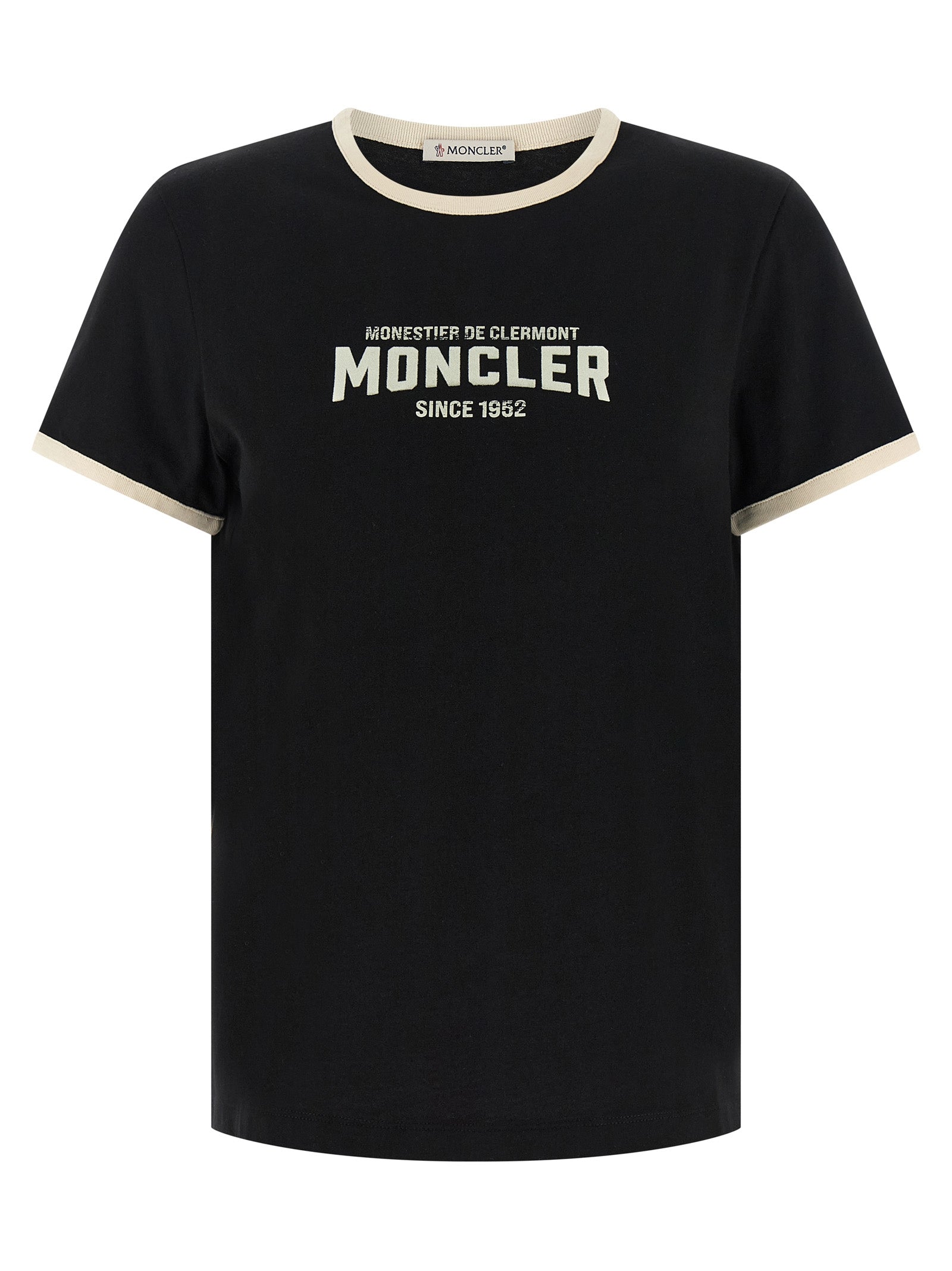 Moncler Women Flocked Logo T-Shirt MONCLER