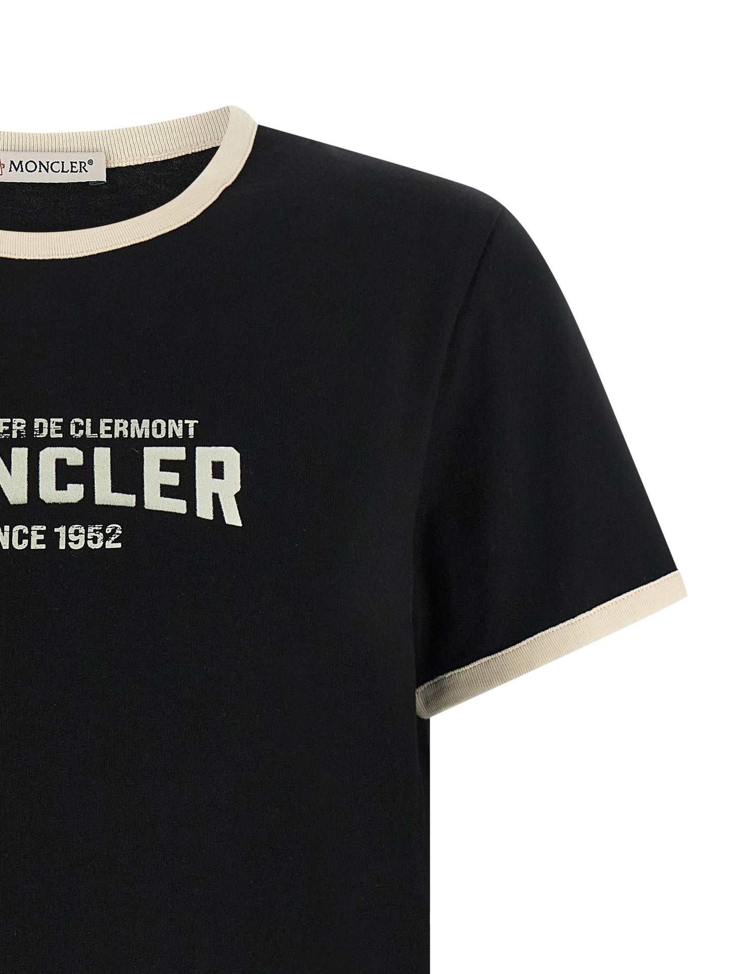 Moncler Women Flocked Logo T-Shirt MONCLER