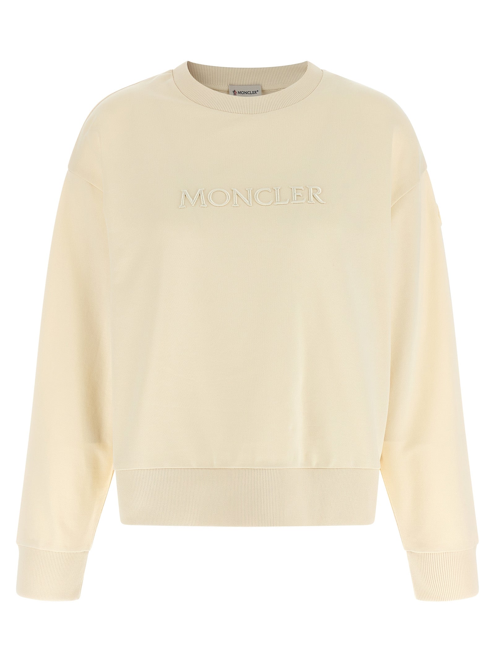 Moncler Women Logo Embroidery Sweatshirt MONCLER