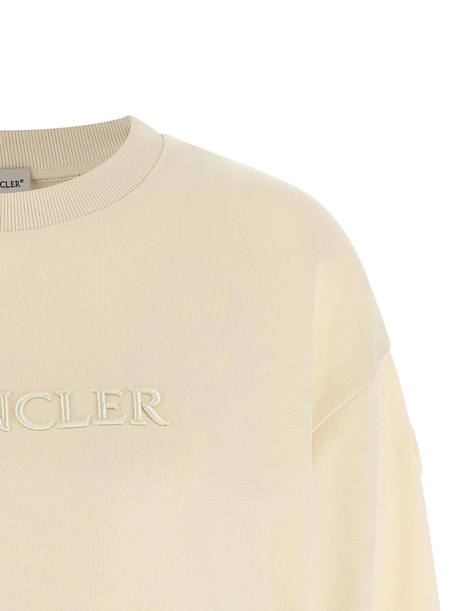 Moncler Women Logo Embroidery Sweatshirt MONCLER