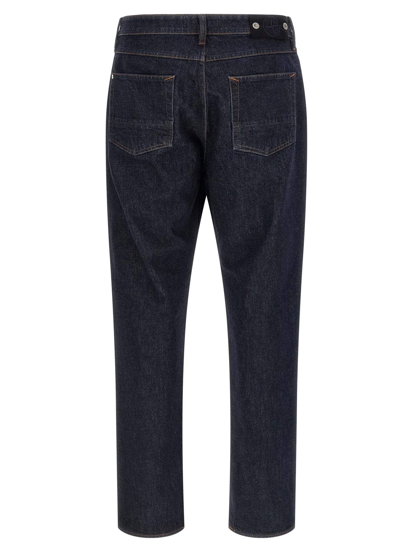 Stone Island Men Indigo Denim Jeans STONE ISLAND