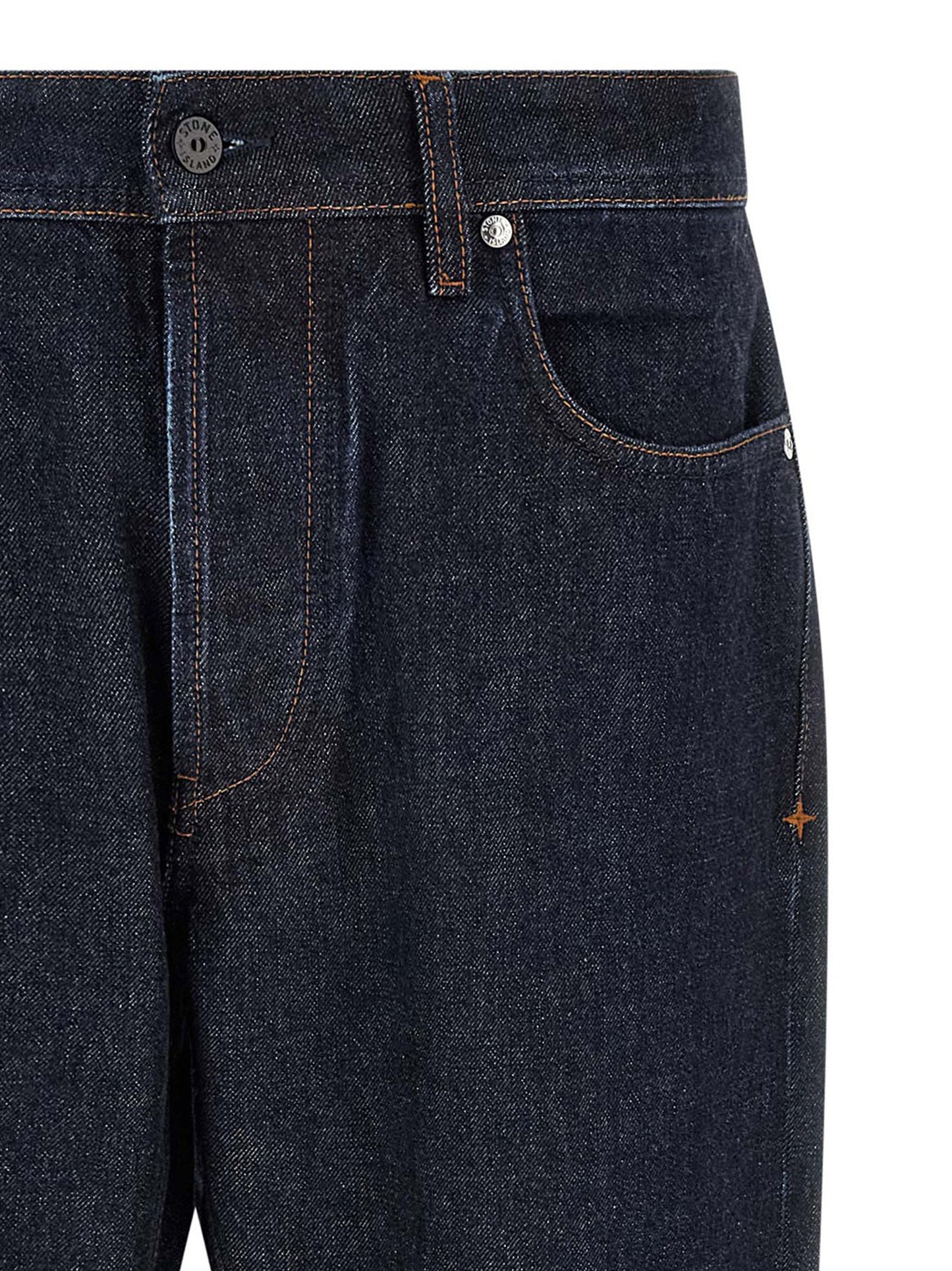 Stone Island Men Indigo Denim Jeans STONE ISLAND